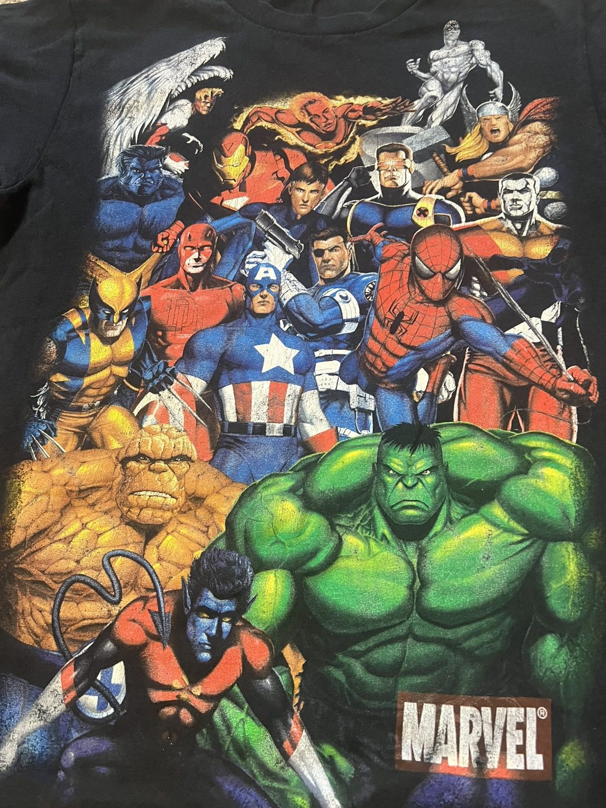 Marvel Comics Vintage Marvel Mad Engine t-shirt M size rare y2k movie Size US M / EU 48-50 / 2 - 2 Thumbnail