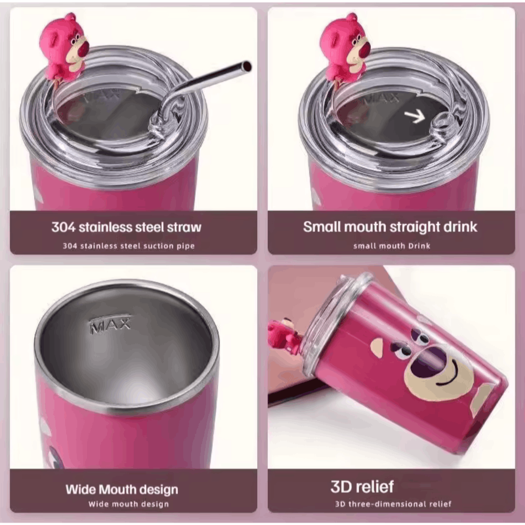Japanese Brand LOTSO Stainless Steel 480ml Cup NEW Size ONE SIZE - 4 Thumbnail
