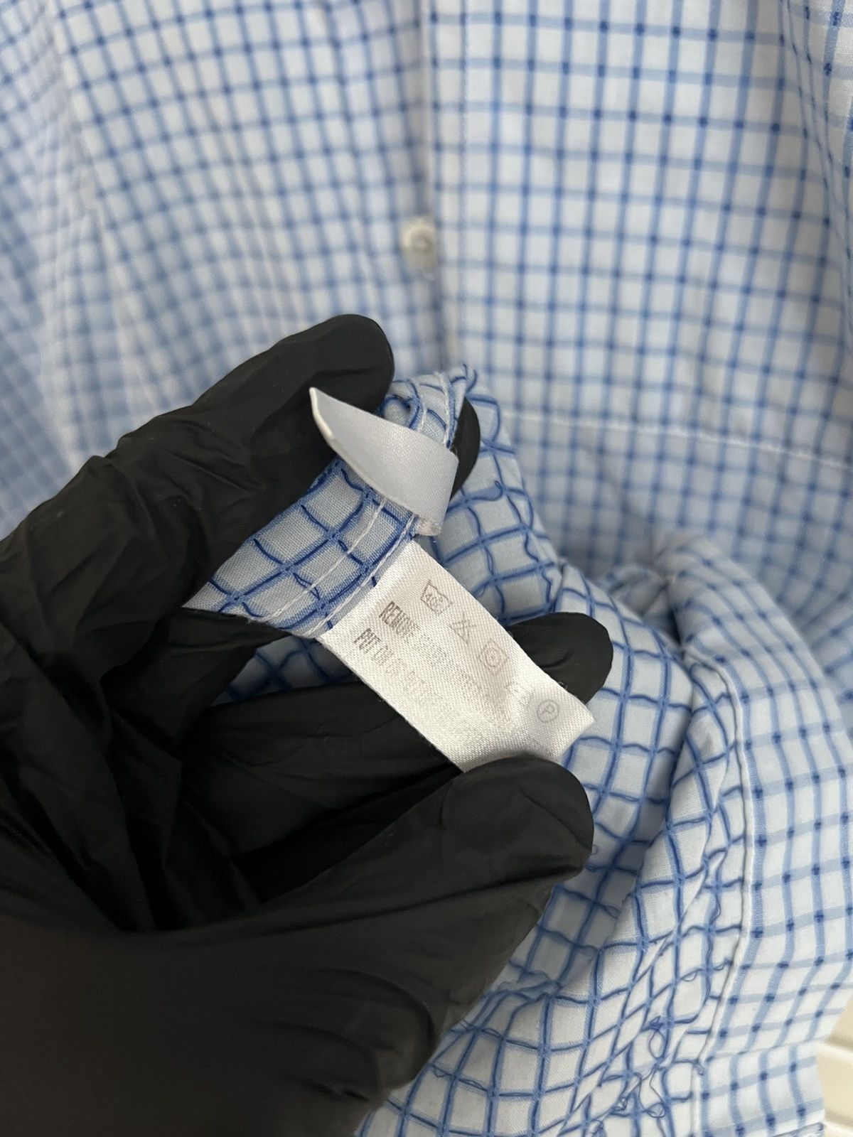 Yves Saint Laurent Yves Saint Laurent Checked Button Shirt Mens Size M YSL Size US M / EU 48-50 / 2 - 13 Thumbnail