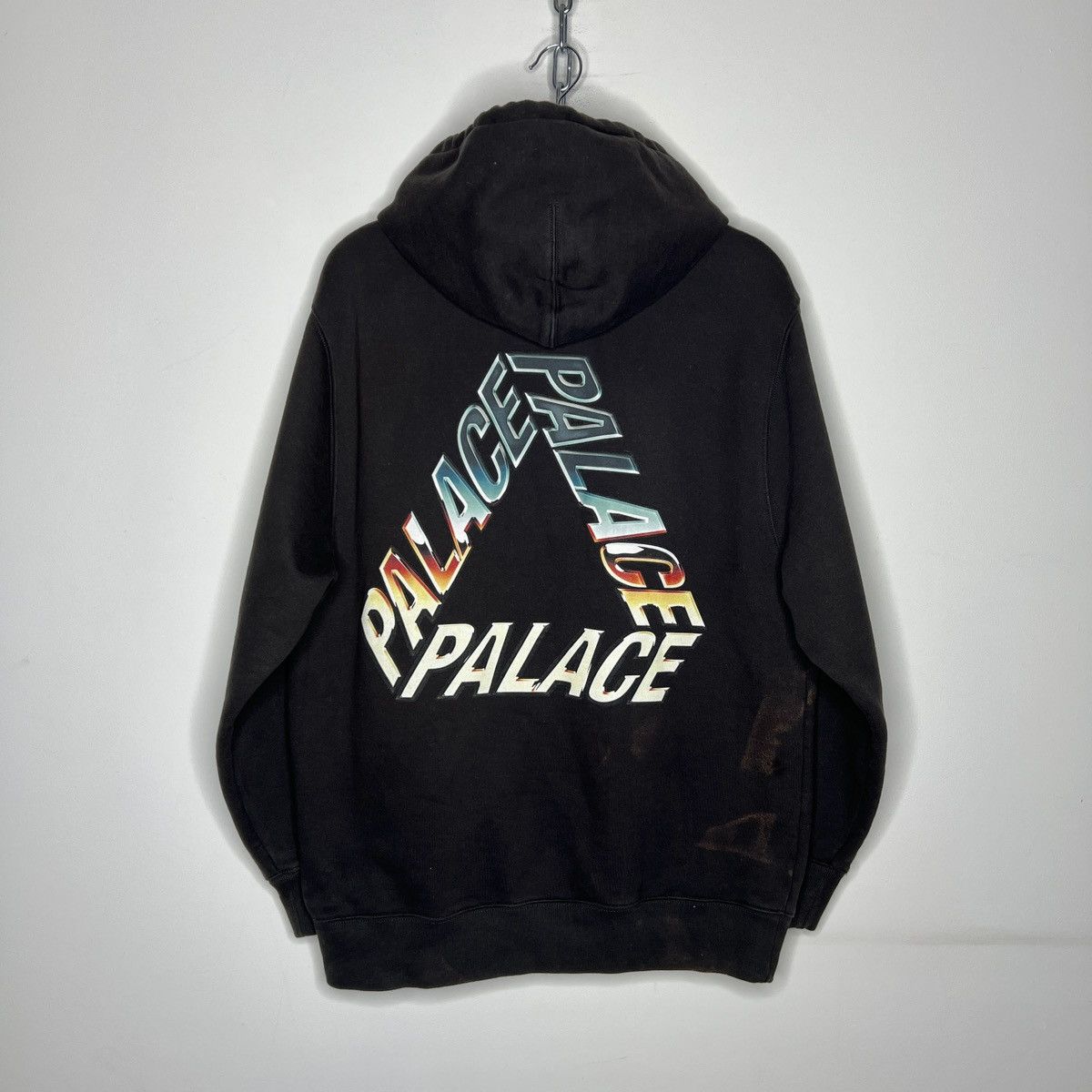 Palace Chrome P2 Hood Hoodie Sweatshirt Big Logo Full Print
