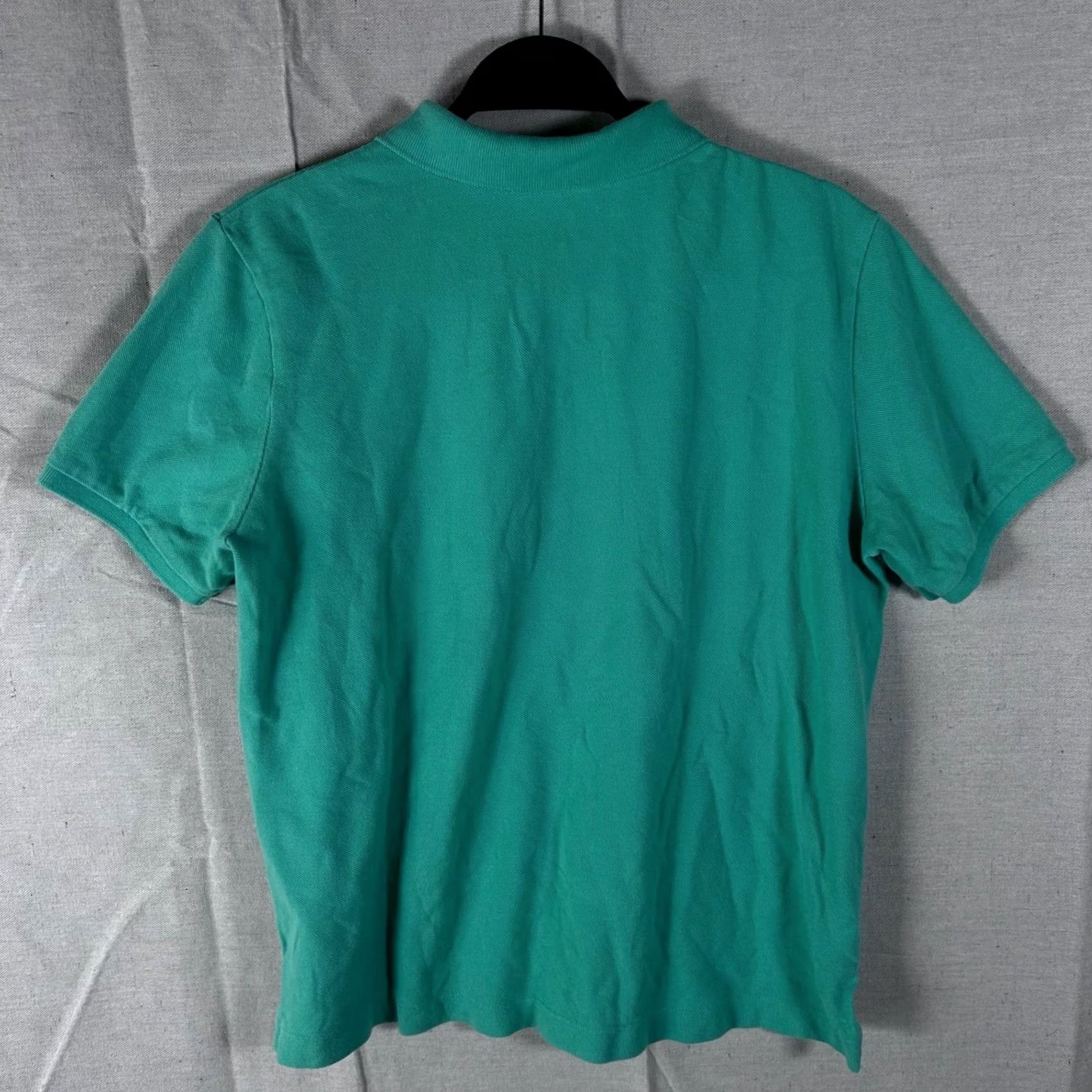 Ralph Lauren Lauren Ralph Lauren Polo Shirt Womens Green Cotton Pique Short Sleeve Size L Size L / US 10 / IT 46 - 3 Thumbnail