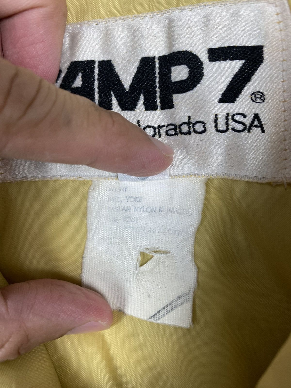 Vintage Vtg Camp 7 Thinsulate Jacket 70s Yoke Puffer Talon Ski USA Size US S / EU 44-46 / 1 - 8 Thumbnail