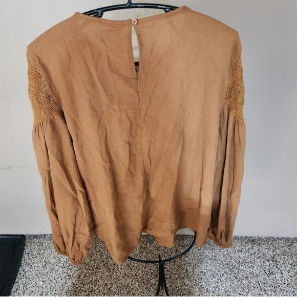 Designer a.n.a Copper Long Sleeve Pullover Unique Designed Sz. XXL Bl Size XXL / US 16-18 / IT 52-54 - 5 Thumbnail