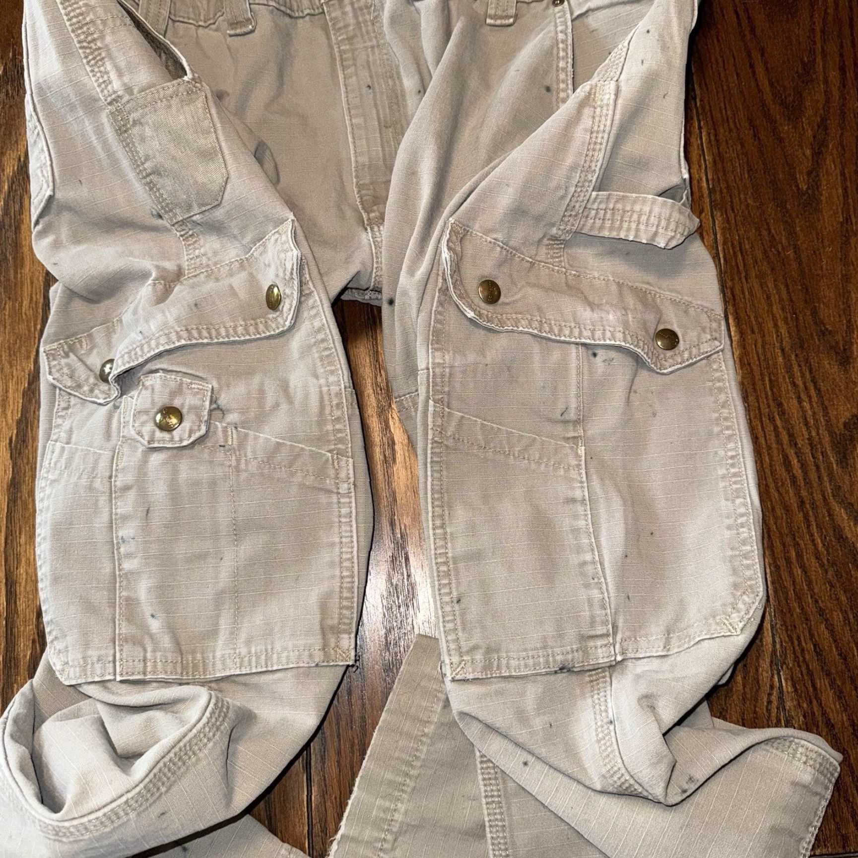 Carhartt Carhartt Pants Men’s 44x30 Cargo Ripstop Double Knee Relaxed Fit Work DES B342 Size US 44 / EU 60 - 3 Thumbnail