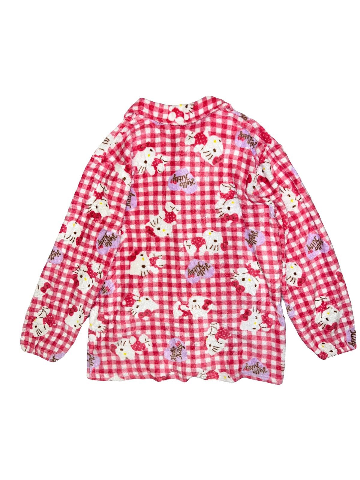 Japanese Brand Hello Kitty fluffy fleece nightwear 🎀💗 Size L / US 10 / IT 46 - 3 Thumbnail