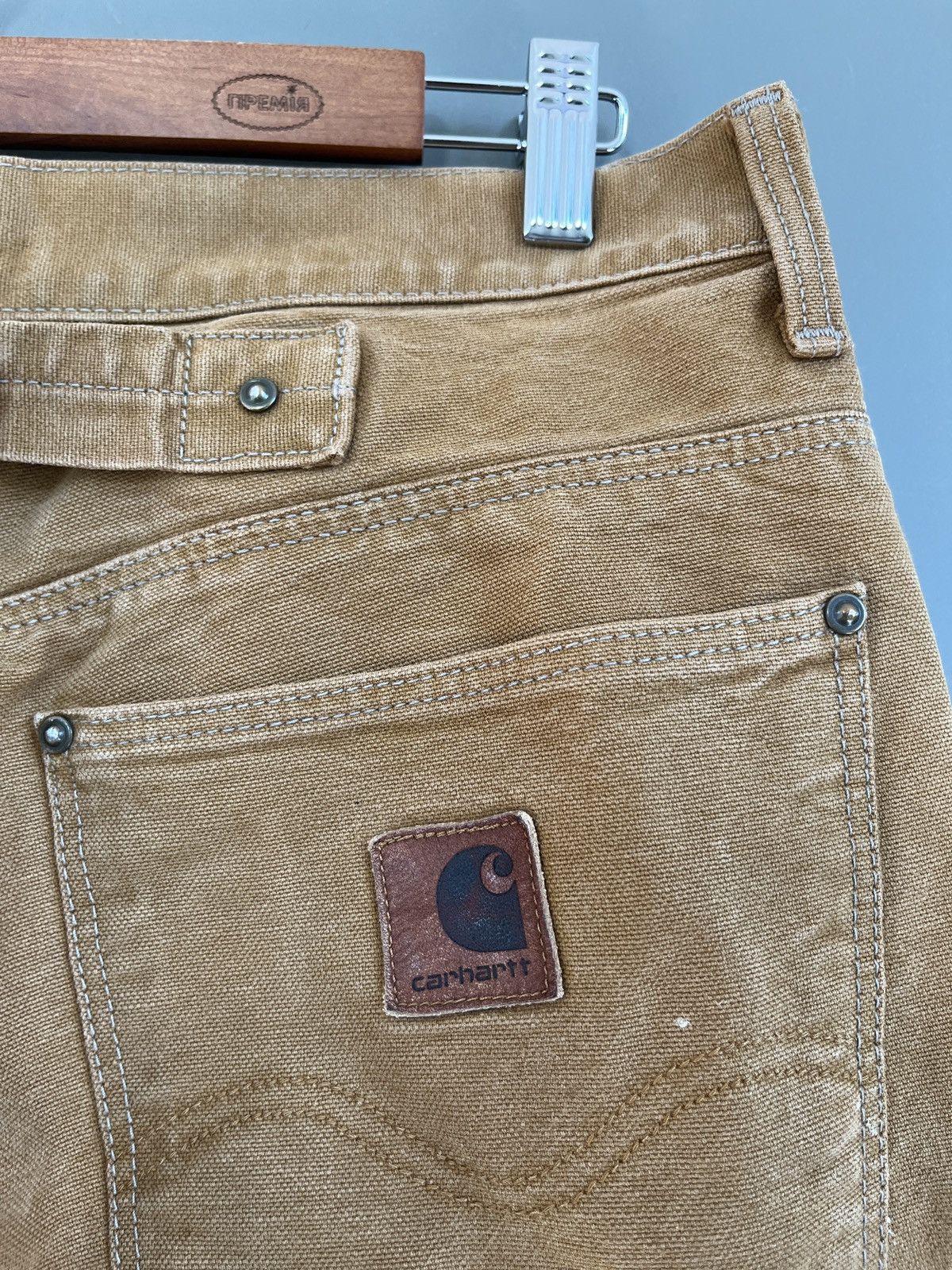 Carhartt Carhartt Roper Heavy Duck Canvas Back Cinch Pants Size US 31 - 12 Thumbnail