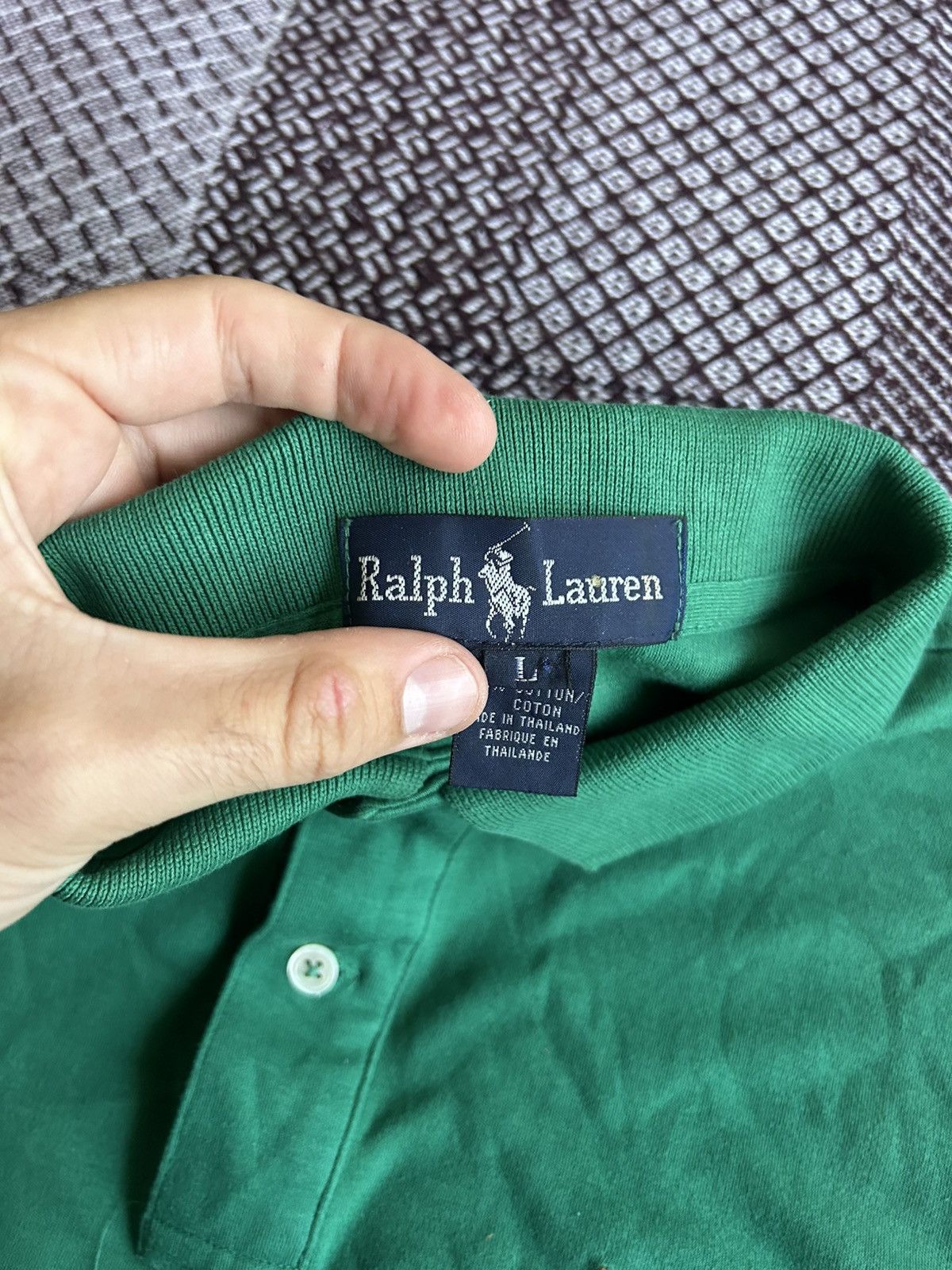 Polo Ralph Lauren Vintage Polo Ralph Lauren Polo Shirt Men’s Basic Streetwear Size US L / EU 52-54 / 3 - 4 Thumbnail