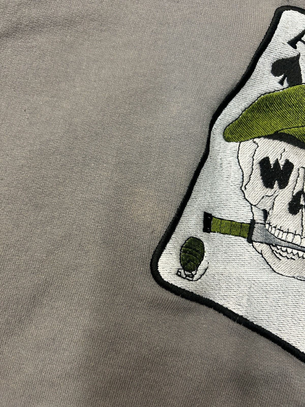 Vintage 90s Vintage Marines Crewneck XL Skull Ace Size US XL / EU 56 / 4 - 3 Thumbnail