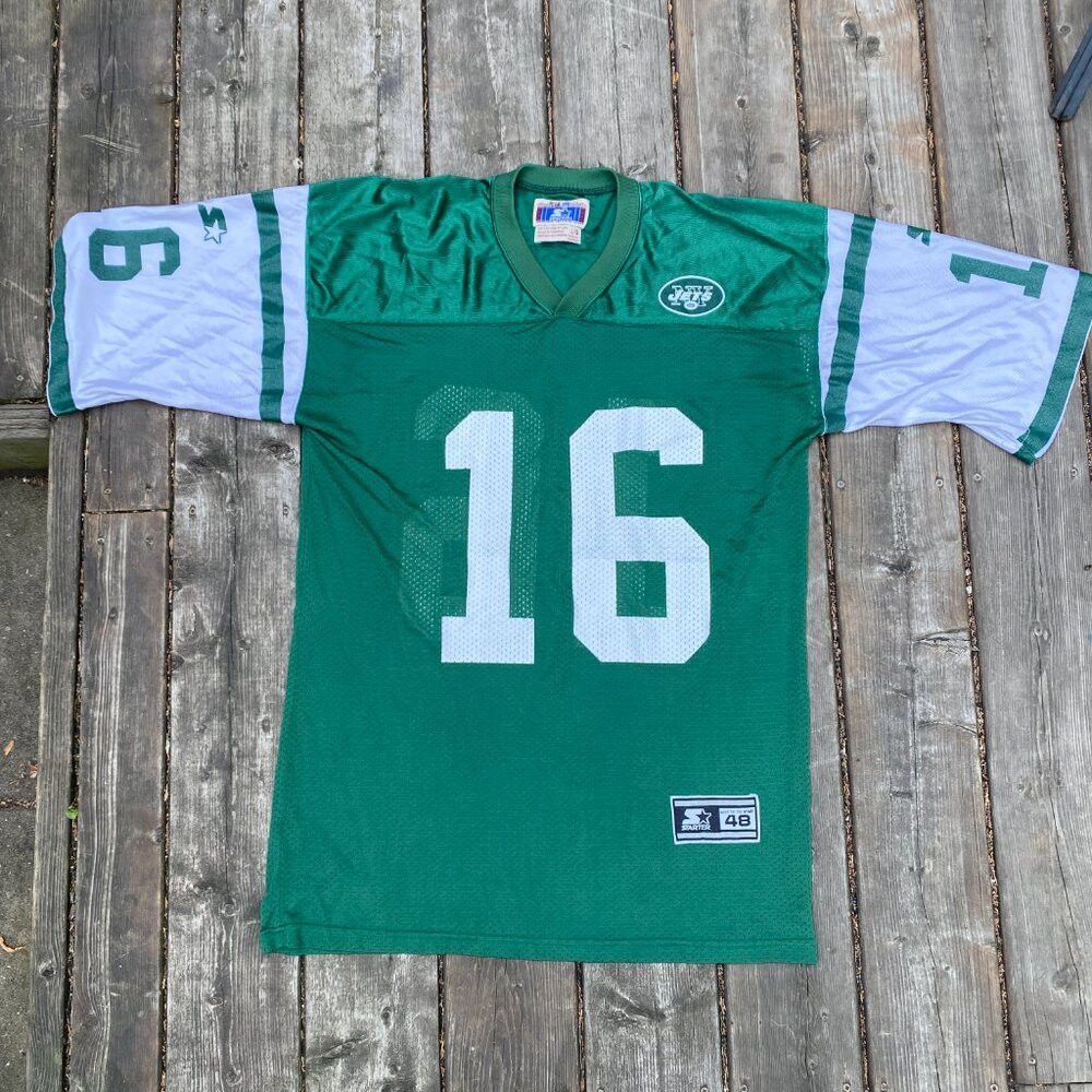 Starter Vintage 90s Starter New York Jets Vinny Testaverde Jersey M Size US M / EU 48-50 / 2 - 2 Thumbnail