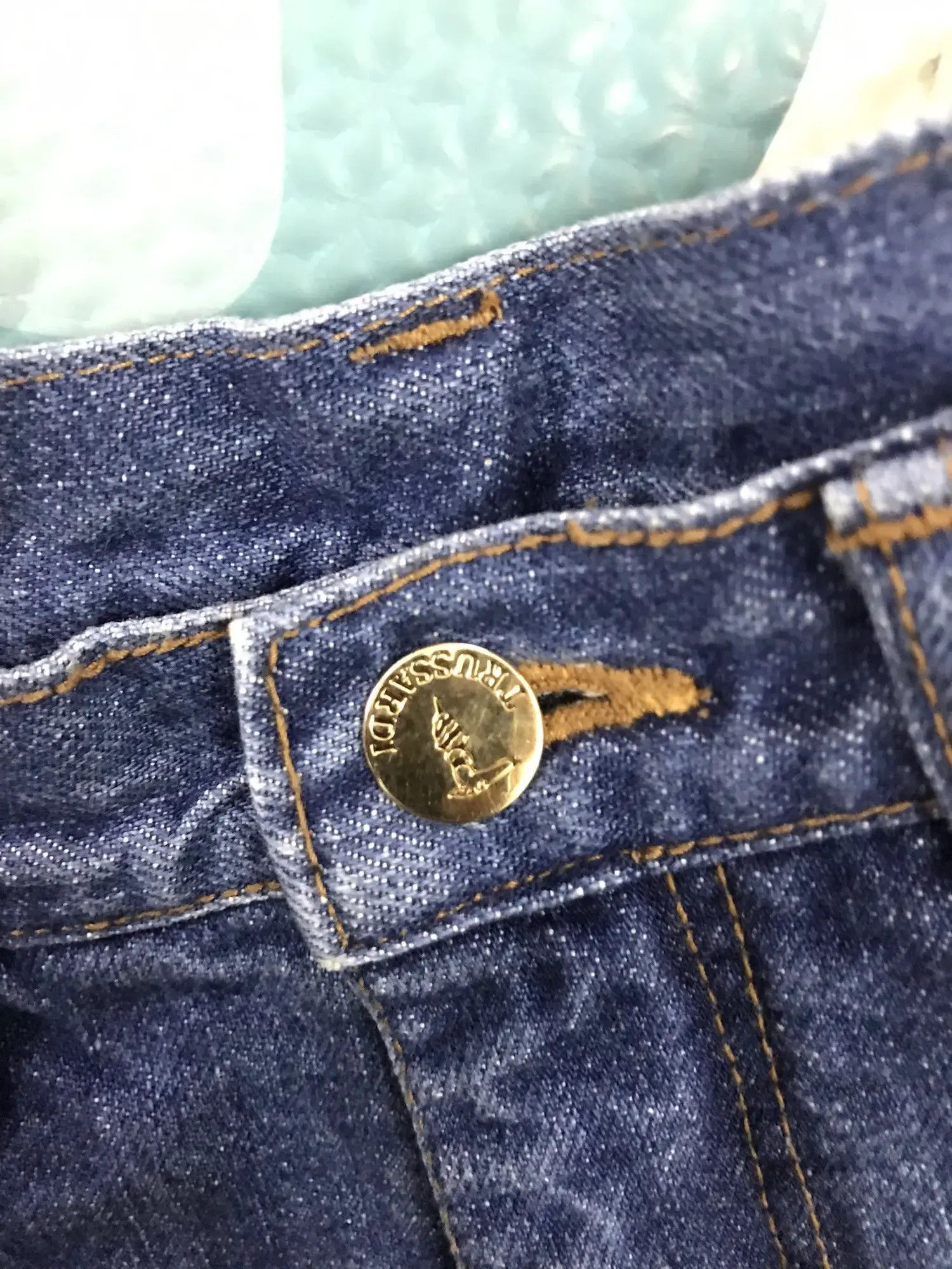 Trussardi Trussardi Blue Denim Size US 30 / EU 46 - 10 Thumbnail