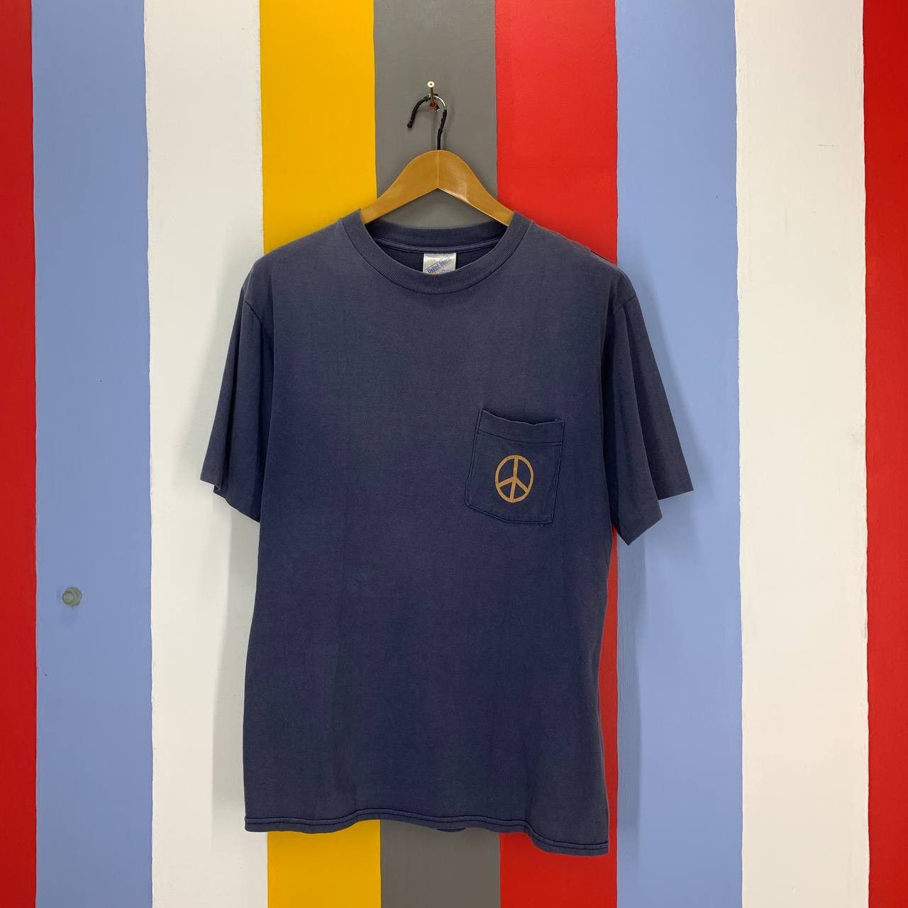 Vintage 90s JOHN JOHN YOKOHAMA by UNITED SPORTS T Shirt #2224/22 Size US L / EU 52-54 / 3 - 3 Thumbnail