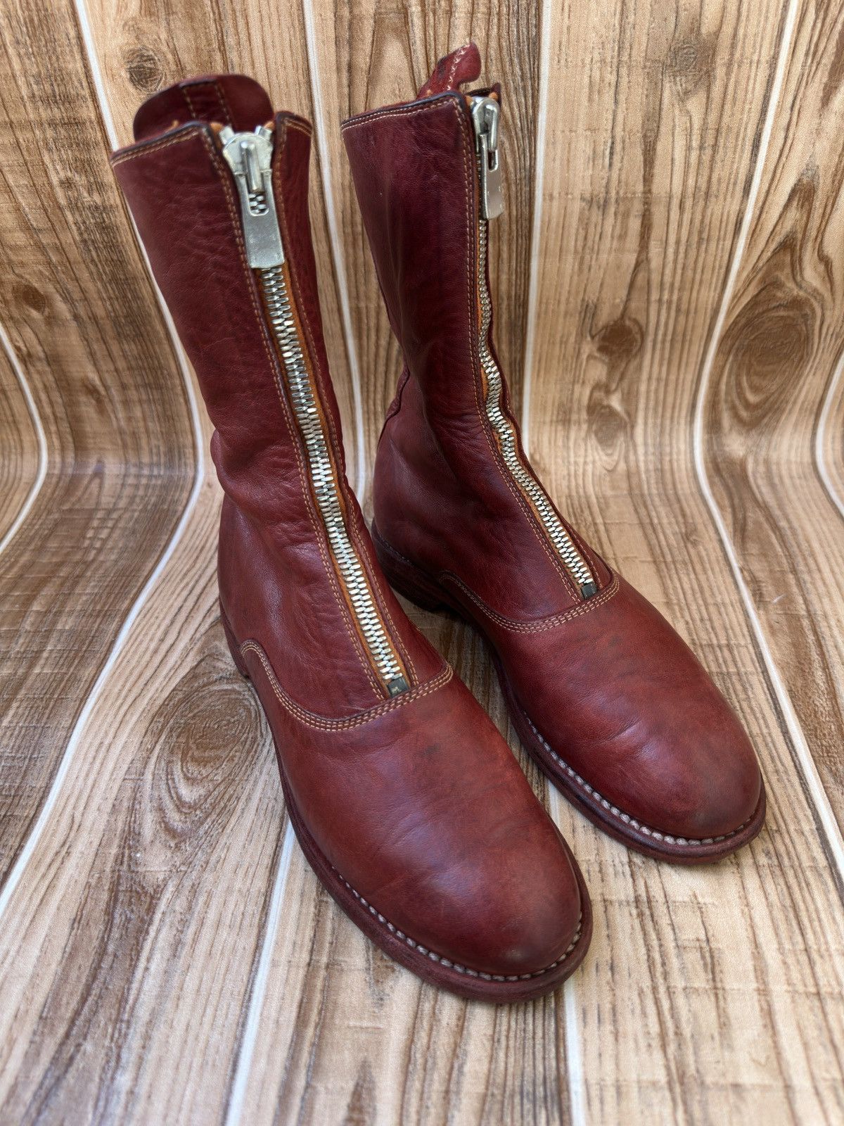 Guidi Guidi 310 Front-zip Soft Horse Leather Boots Size US 6.5 / IT 36.5 - 11 Thumbnail