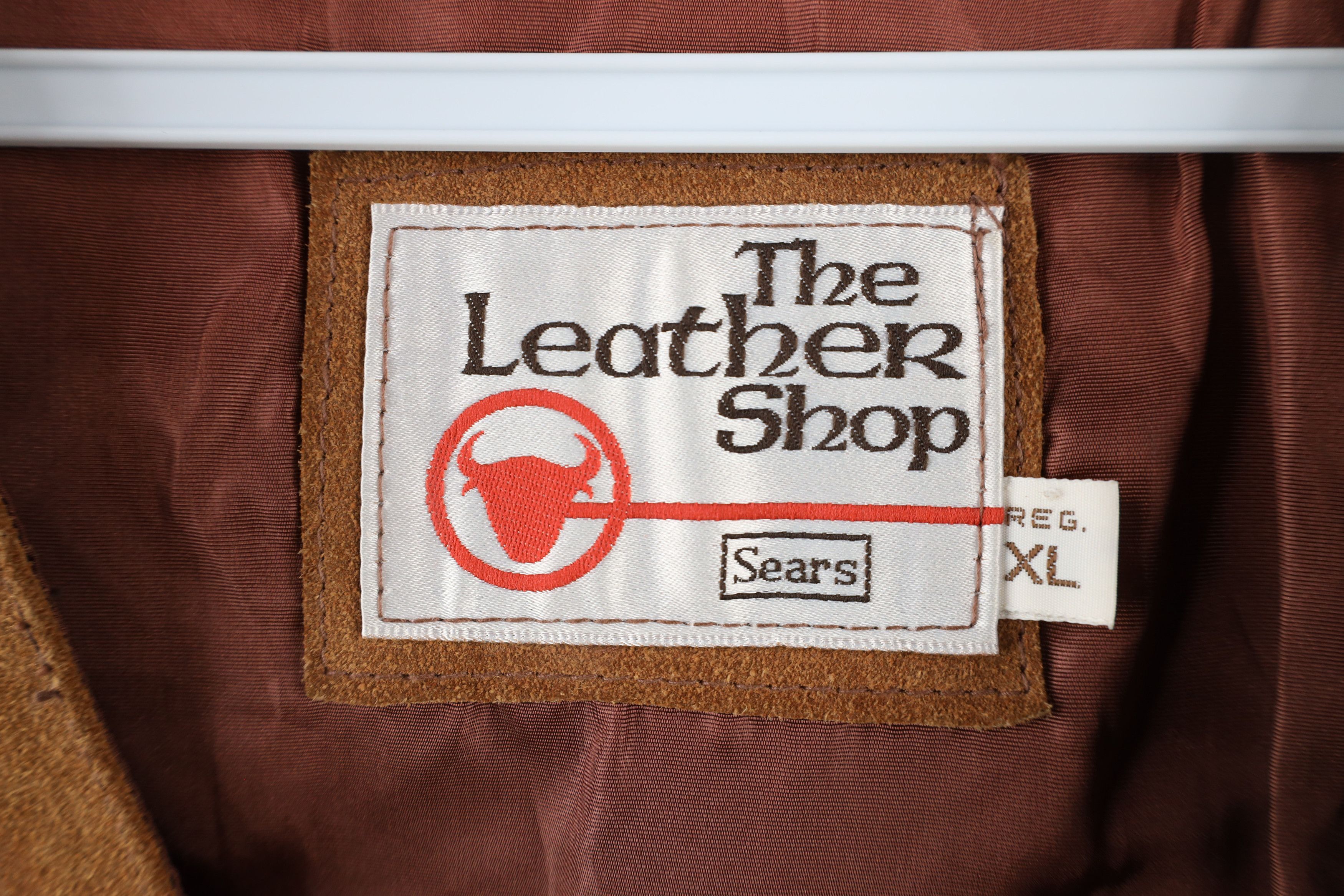 Vintage Vintage 70s Streetwear Horse Suede Leather Vest Jacket USA Size US XL / EU 56 / 4 - 10 Thumbnail