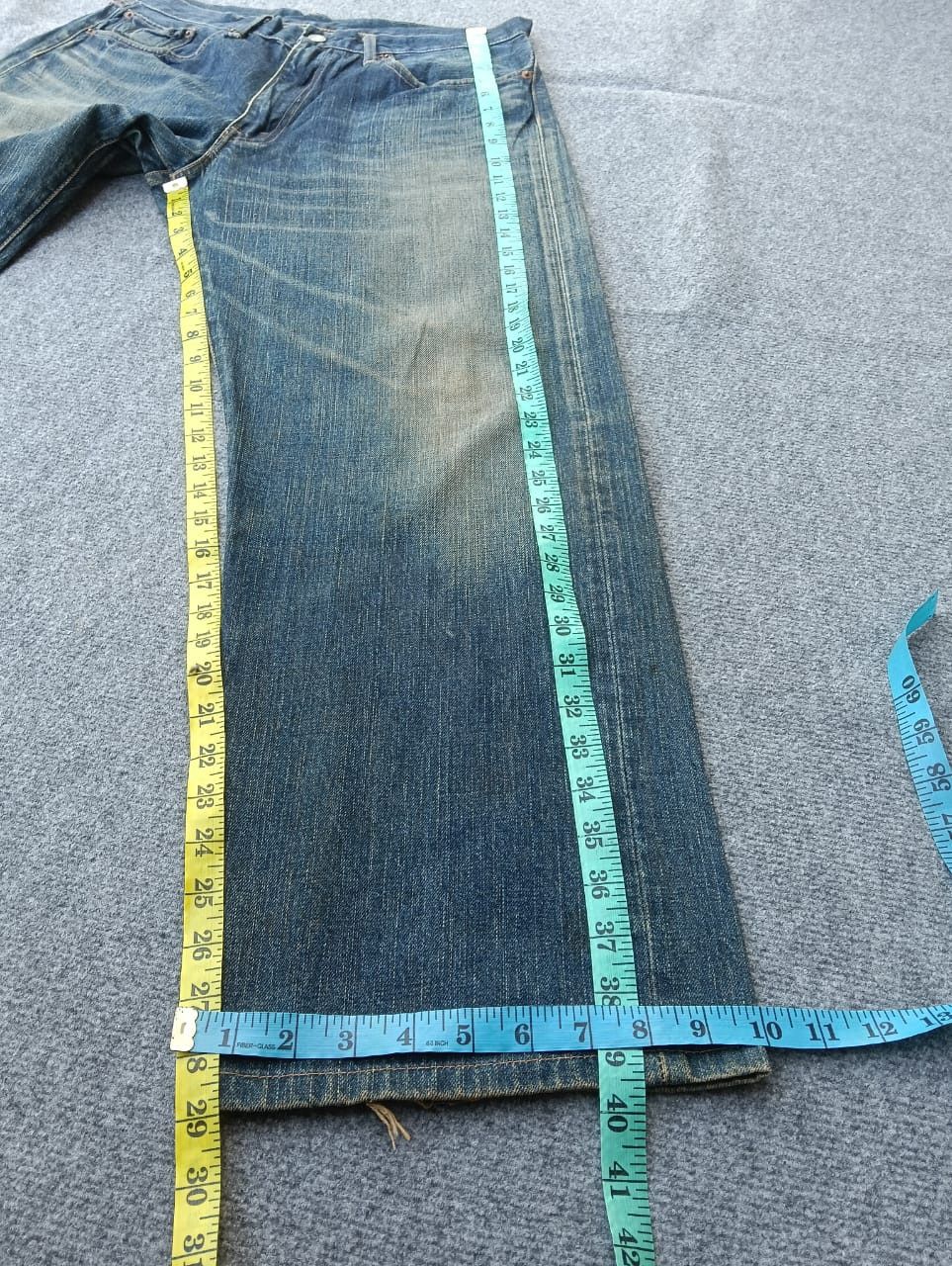 Levi's Vintage Levi's 510 Super Wide Leg Baggy Jeans Red Loop. Size US 33 - 5 Thumbnail