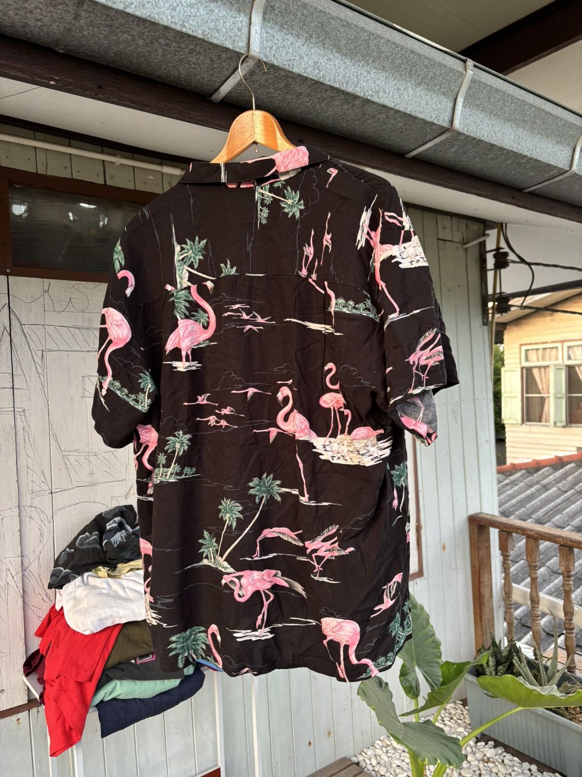 Paradise Found Flamingo paradise found Hawaii shirt Size US XL / EU 56 / 4 - 3 Thumbnail