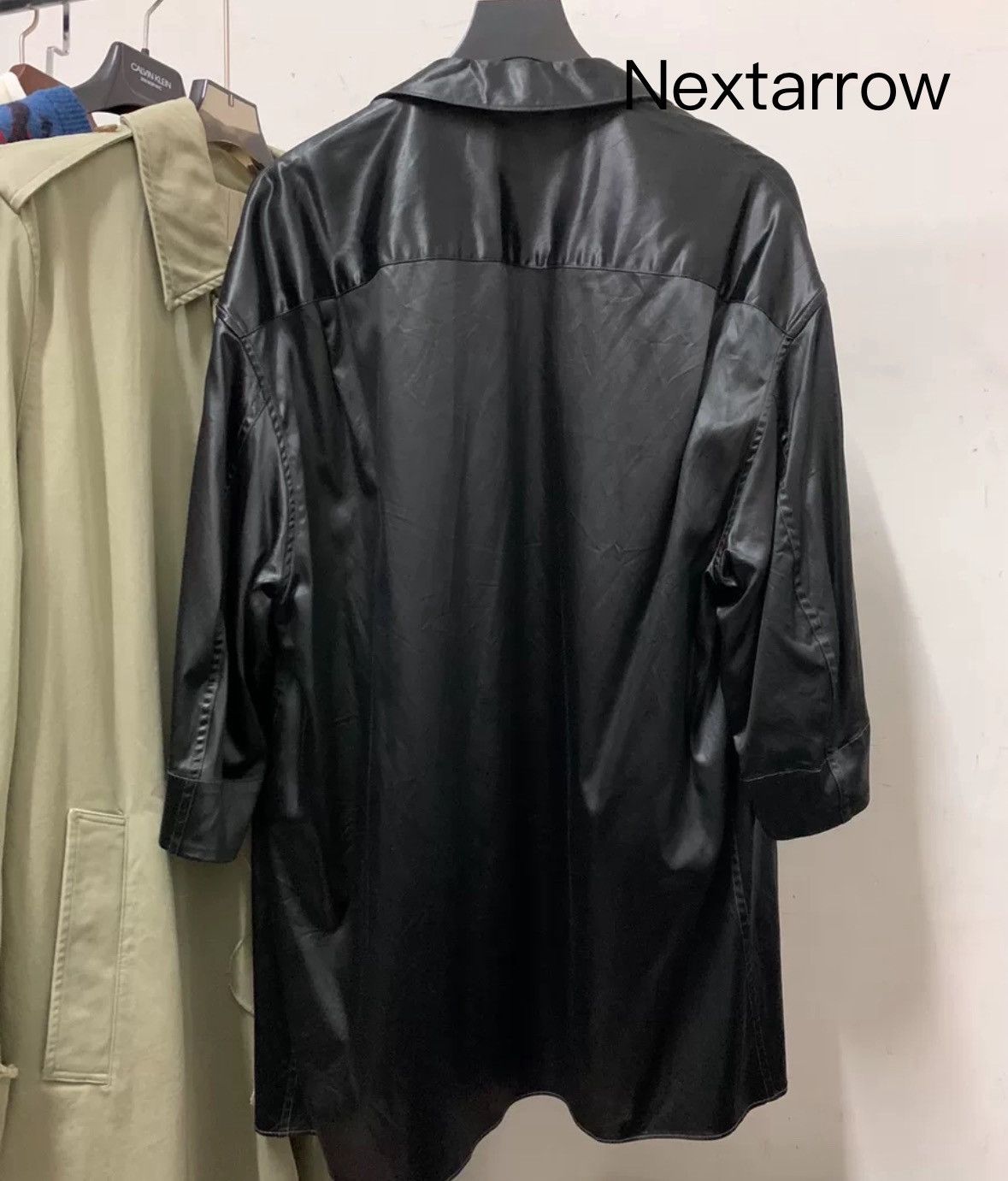 Lemaire LEMAIRE AW18 Show Black Medium Long Sleeve Bright Coat Size US S / EU 44-46 / 1 - 2 Thumbnail