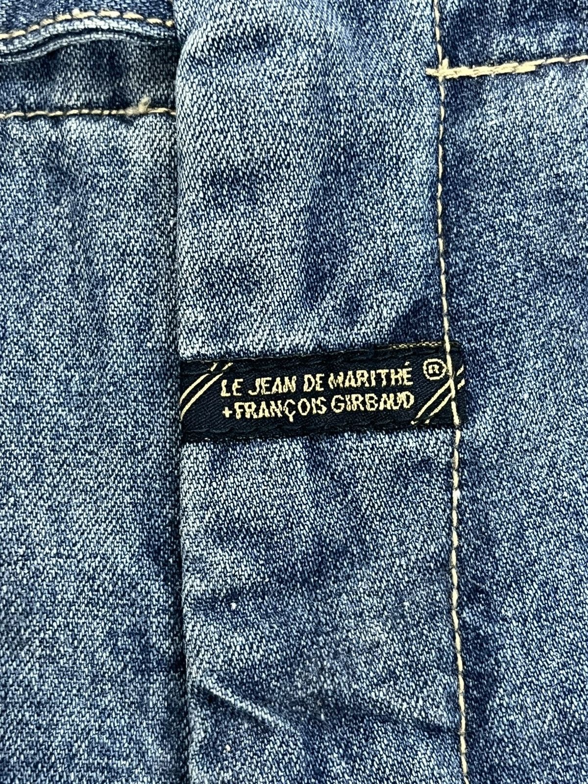 Marithe + Francois Girbaud Vintage Marithé François Girbaud Denim Cargo Shorts Size US 34 / EU 50 - 11 Thumbnail