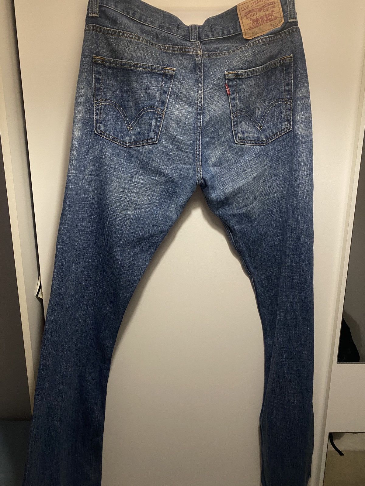 Levi's Vintage Clothing Rare vintage bootcut levis denim trousers 00s Size US 33 - 5 Thumbnail