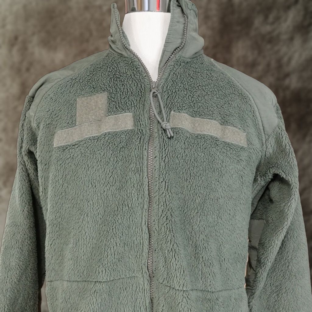 Vintage VINTAGE Military Fleece Jacket Full Zip Unisex Adults Small Green Winter Cold Weather Size US S / EU 44-46 / 1 - 1 Thumbnail