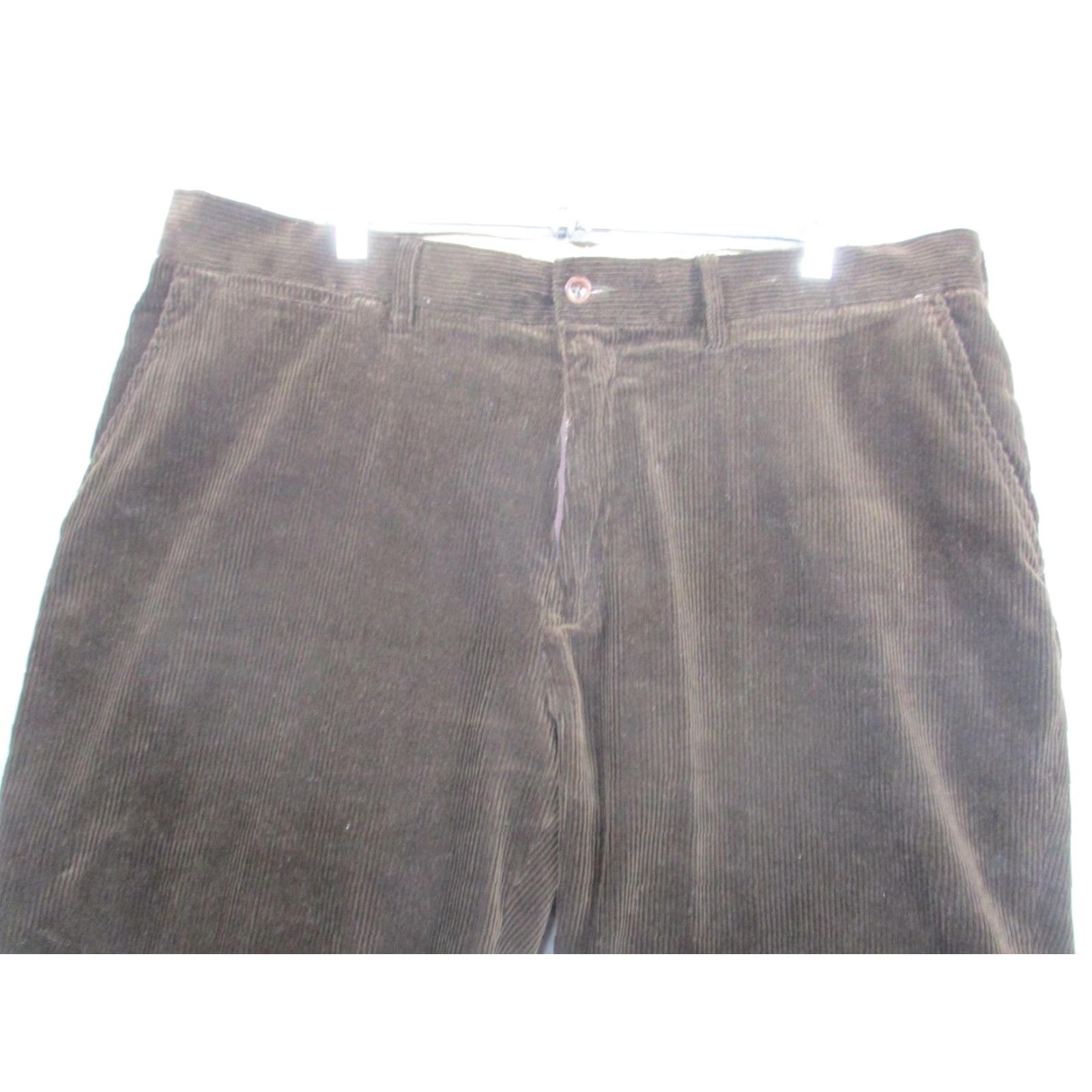 Polo Ralph Lauren Polo Ralph Lauren Pants Mens 38x30 Corduroy Preston Brown 100% Cotton Wide Wale Straight Front Zip Pockets Mens Size US M / EU 48-50 / 2 - 2 Thumbnail