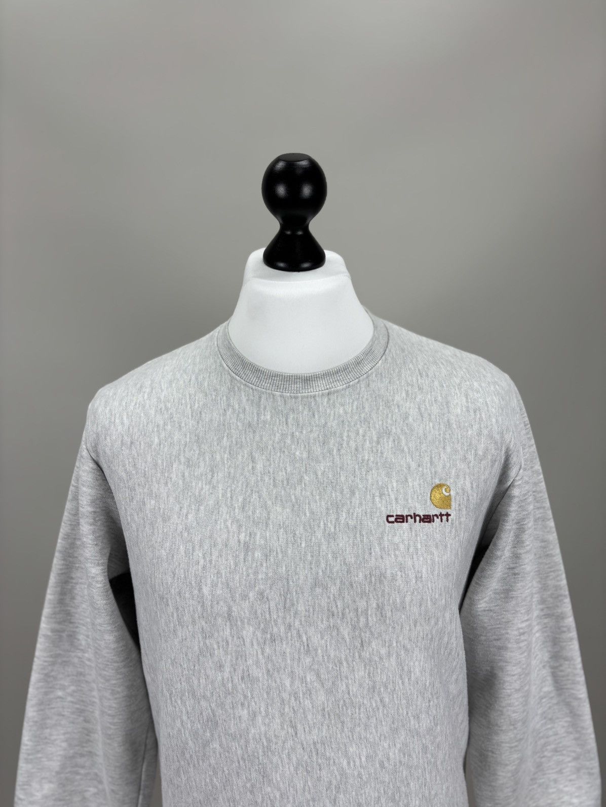 Carhartt Mens sweatshirt Carhartt Squad Size S Color Gray Size US S / EU 44-46 / 1 - 3 Thumbnail