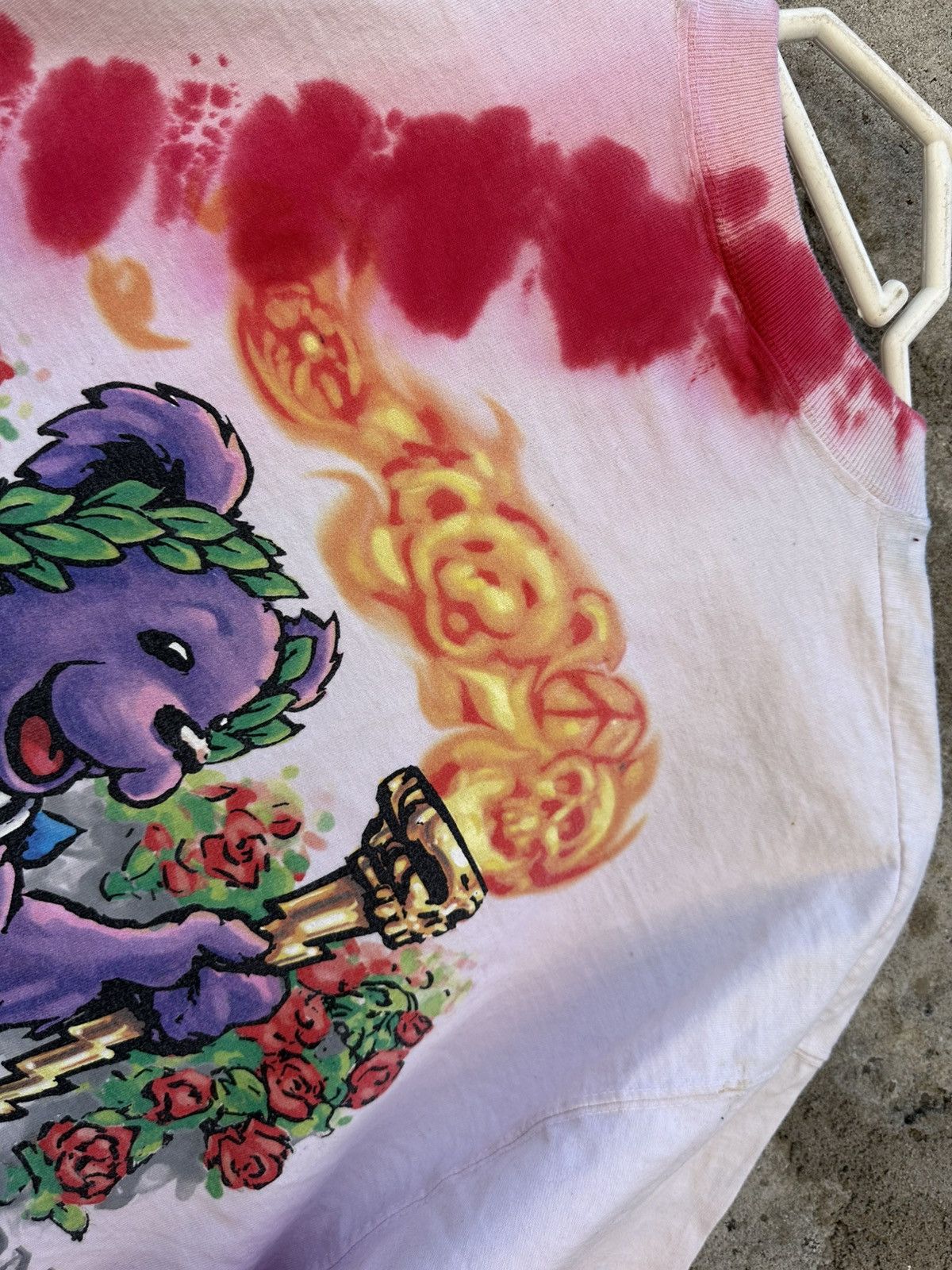 Grateful Dead × Liquid Blue × Vintage Grateful Dead 1996 GDM “Deadcathlon” Olympics Tie-Dye Tee Size US XL / EU 56 / 4 - 18 Thumbnail