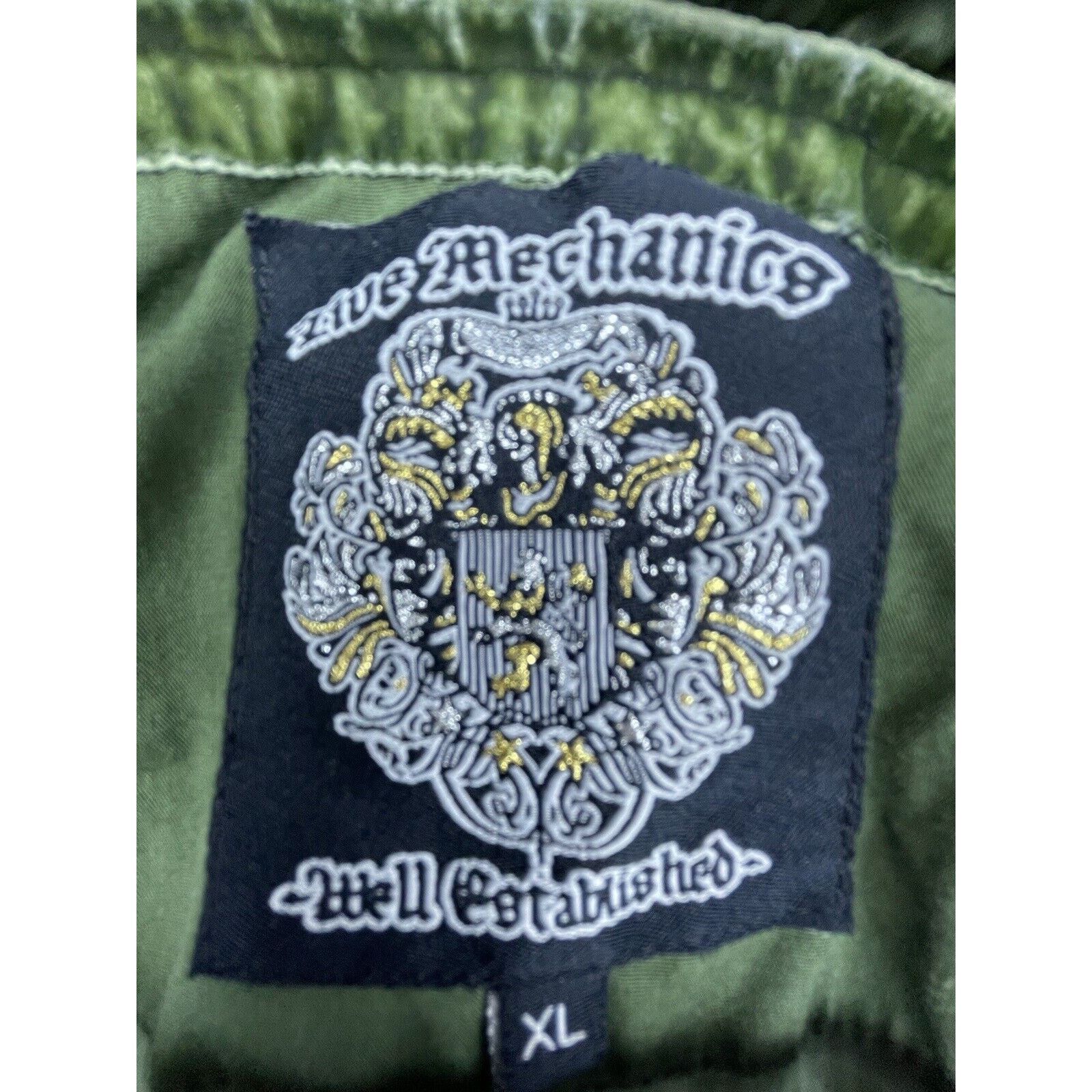 Live Mechanics Live Mechanics Jacket XL Moto Victory Is Certain Streetwear Size US XL / EU 56 / 4 - 5 Thumbnail