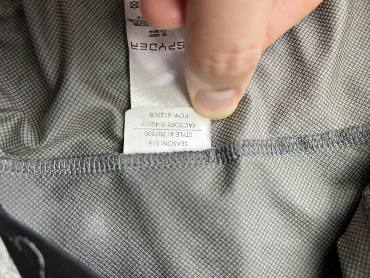 Spyder Spyder Mens Grey Running Jacket Light Size US L / EU 52-54 / 3 - 6 Thumbnail