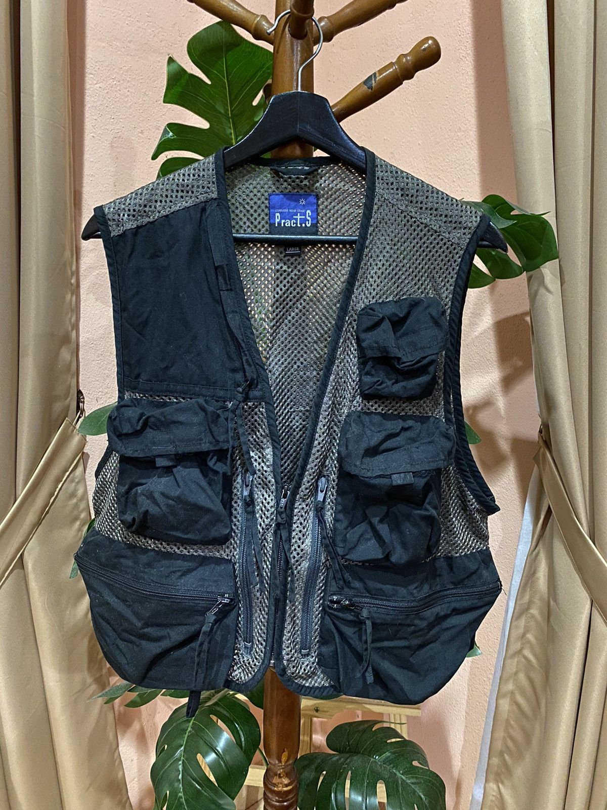 Vintage VINTAGE PRACT STUDIO UTILITY VEST JACKET Size US L / EU 52-54 / 3 - 3 Thumbnail