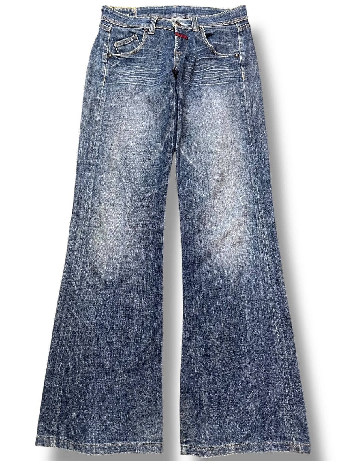 Marithe + Francois Girbaud Vintage Marithe Francois Girbaud Flare Bootcut Denim Size US 29 - 1 Thumbnail