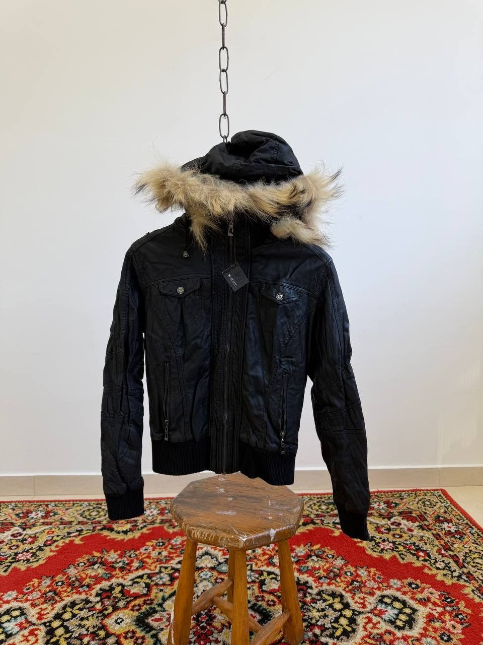 Japanese Brand Avant-Garde 90s Hysteric Glamour Style Fur Retro Jacket Size US S / EU 44-46 / 1 - 2 Thumbnail