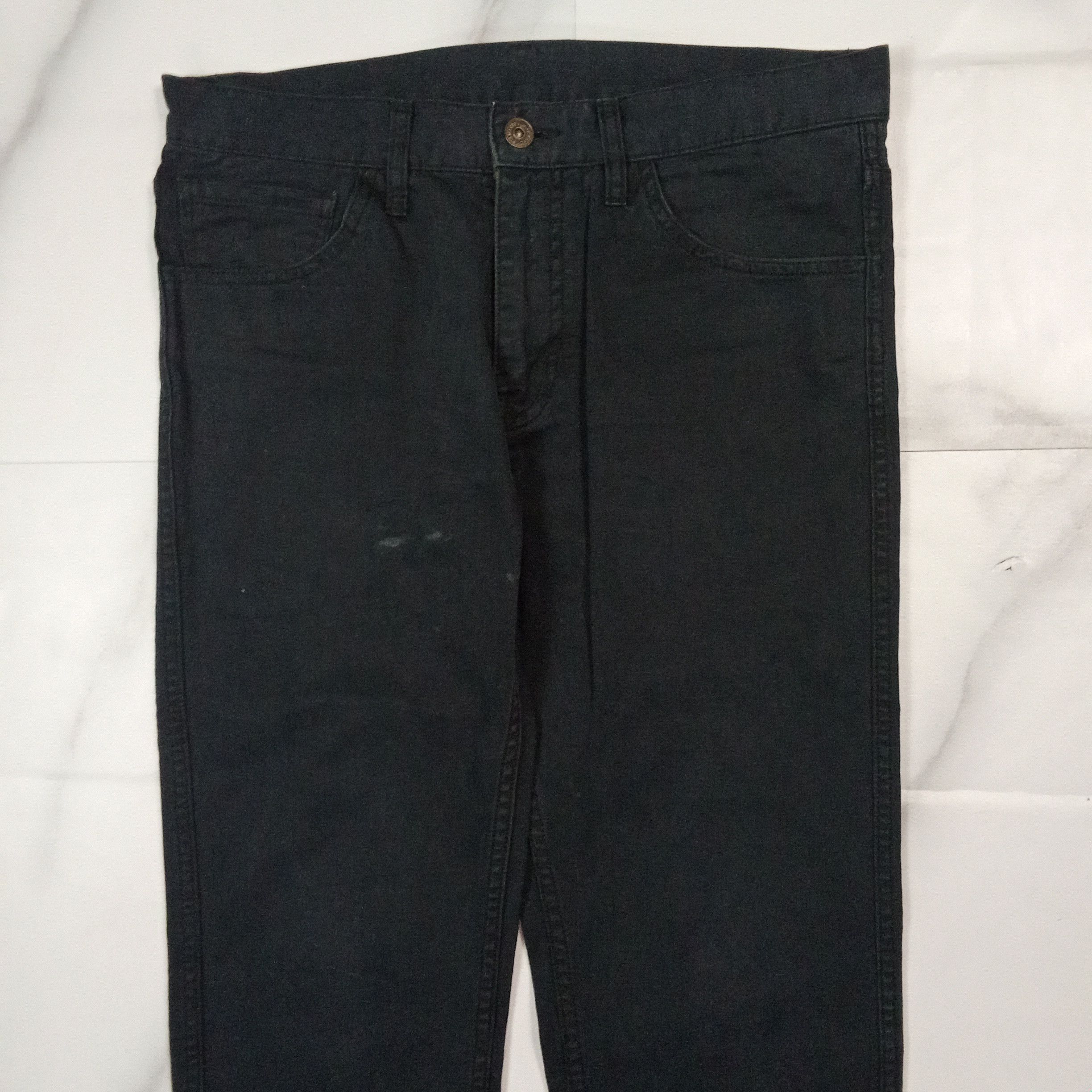 Visvim Visvim - Fluxus 04 - Ultra Dark - Straight Pants Size US 32 / EU 48 - 2 Thumbnail