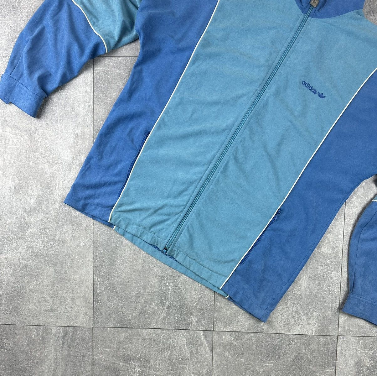 Adidas Adidas West Germany Retro Vintage 80/90S Track-Top Jacket Size US L / EU 52-54 / 3 - 7 Thumbnail