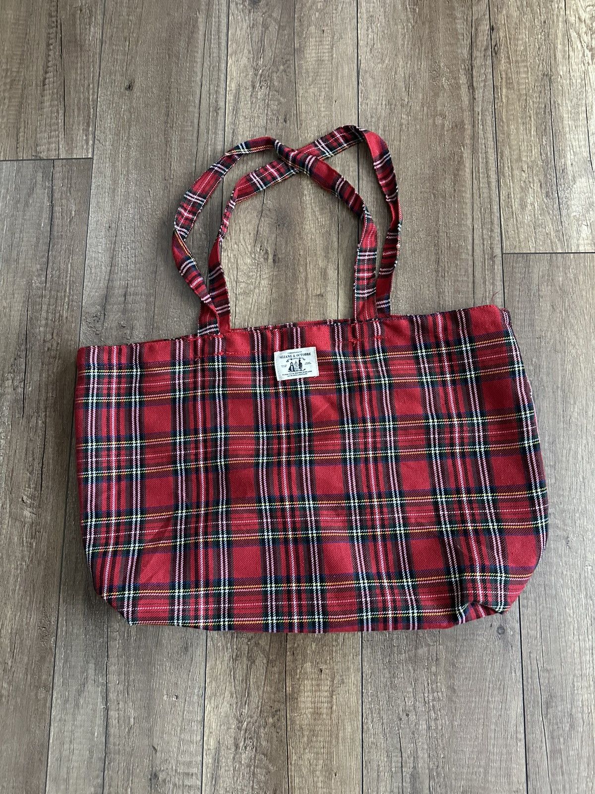 Sezane Sezane & Octobre Editions Checked Bag Size ONE SIZE - 1 Thumbnail