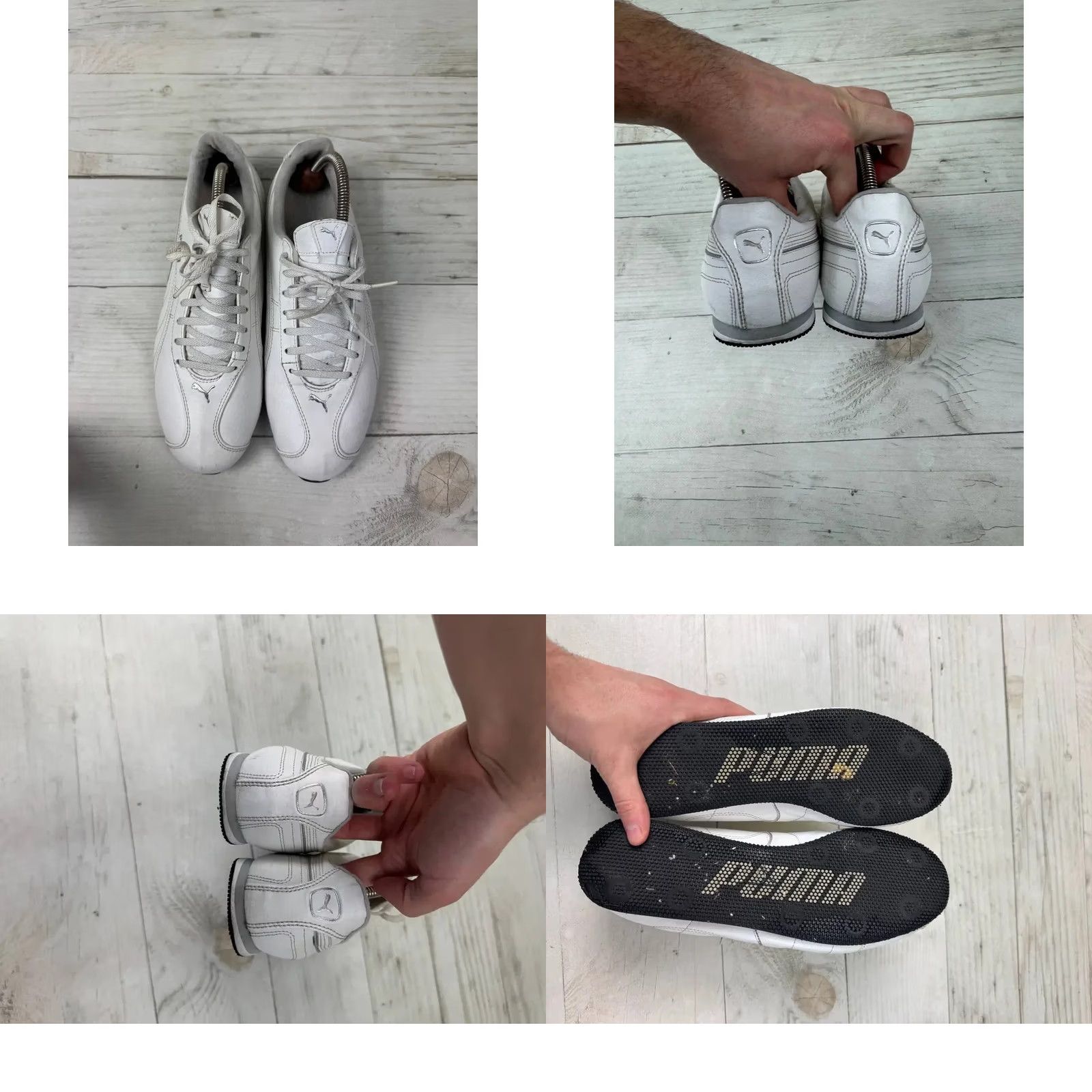Puma VINTAGE PUMA Speedcat Leather Low Top Sneakers Mens US 10.5 White Cat Speedcat 00s Y2K Leather Sneakers Size US L / EU 52-54 / 3 - 8 Thumbnail