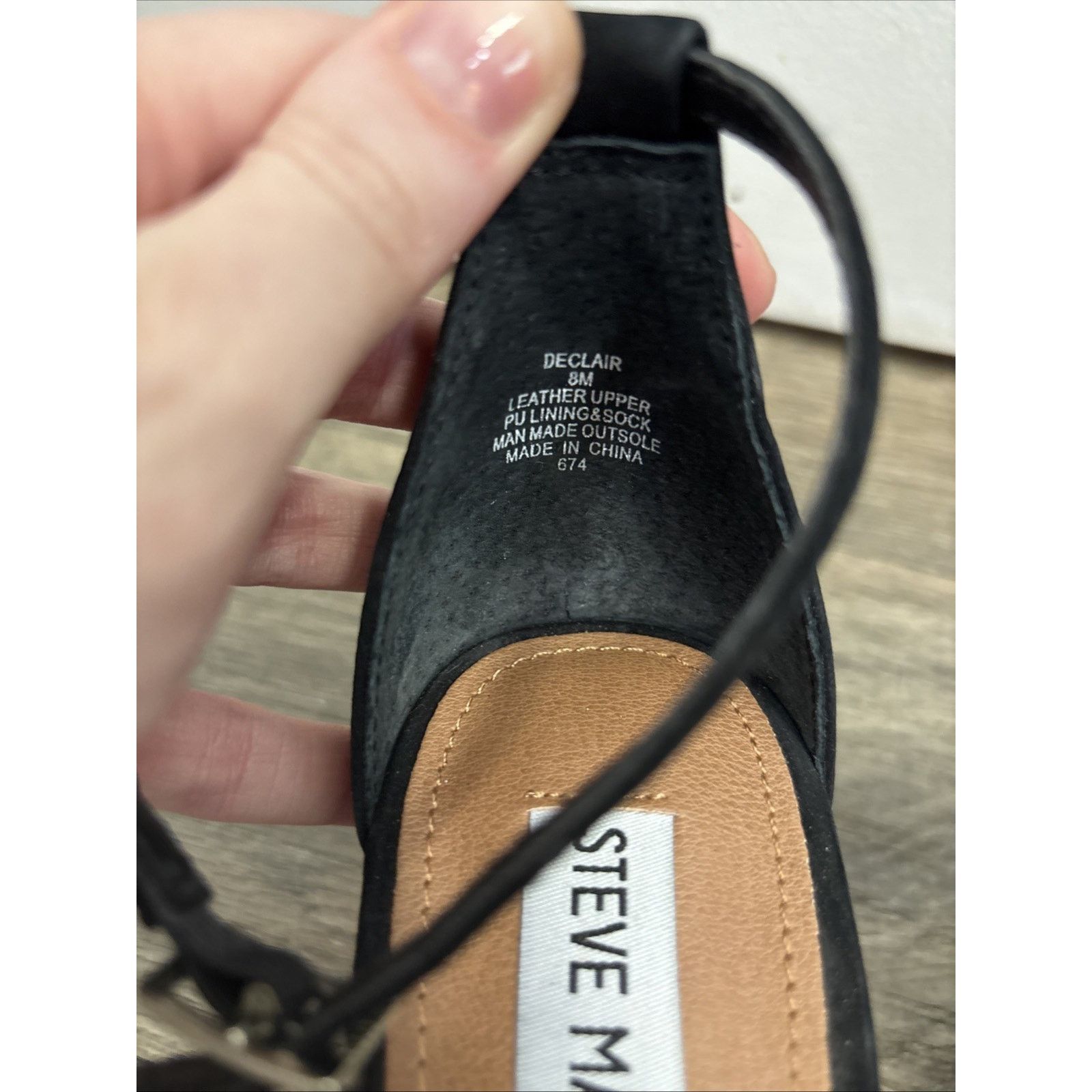 Steve Madden Steve Madden Black Strappy Heels Size 8 Size US 8 / IT 38 - 4 Thumbnail