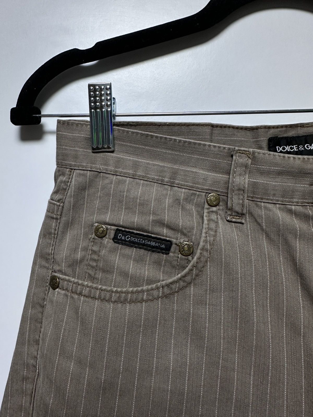 Dolce & Gabbana Dolce & Gabbana vintage’90th pants luxury cotton ITG Size 26" / US 2 / IT 38 - 4 Thumbnail