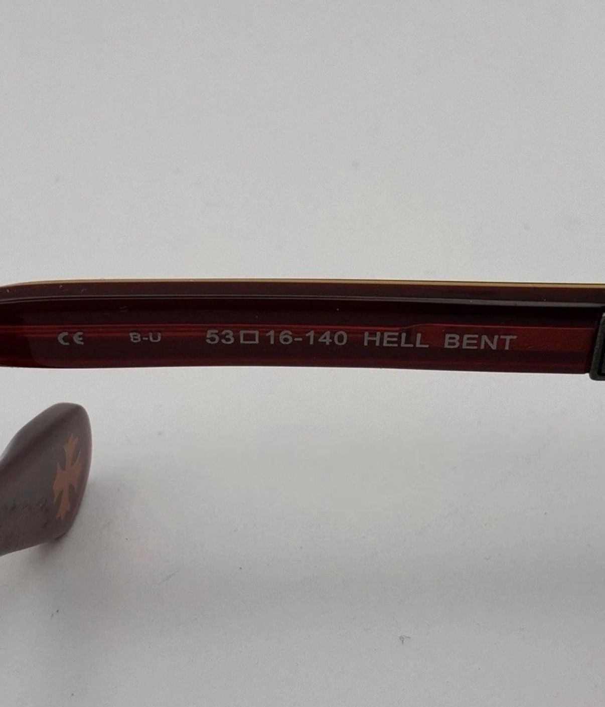Chrome Hearts CHROME HEARTS HELL BENT glasses red/black Size ONE SIZE - 8 Thumbnail