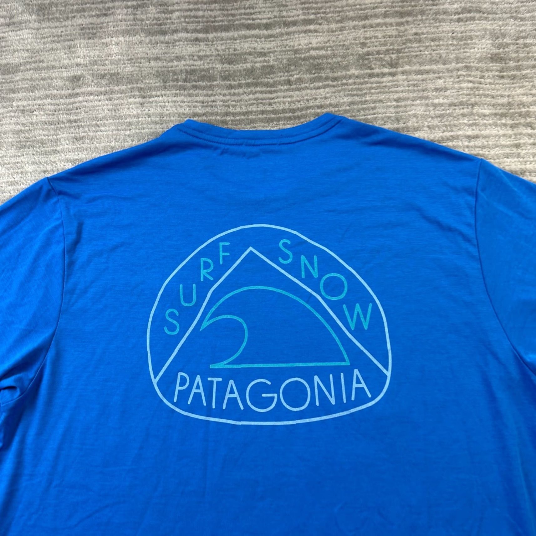 Patagonia Patagonia Shirt Mens M Blue Performance Capilene Cool Daily Fishing Shirt Size US M / EU 48-50 / 2 - 4 Thumbnail