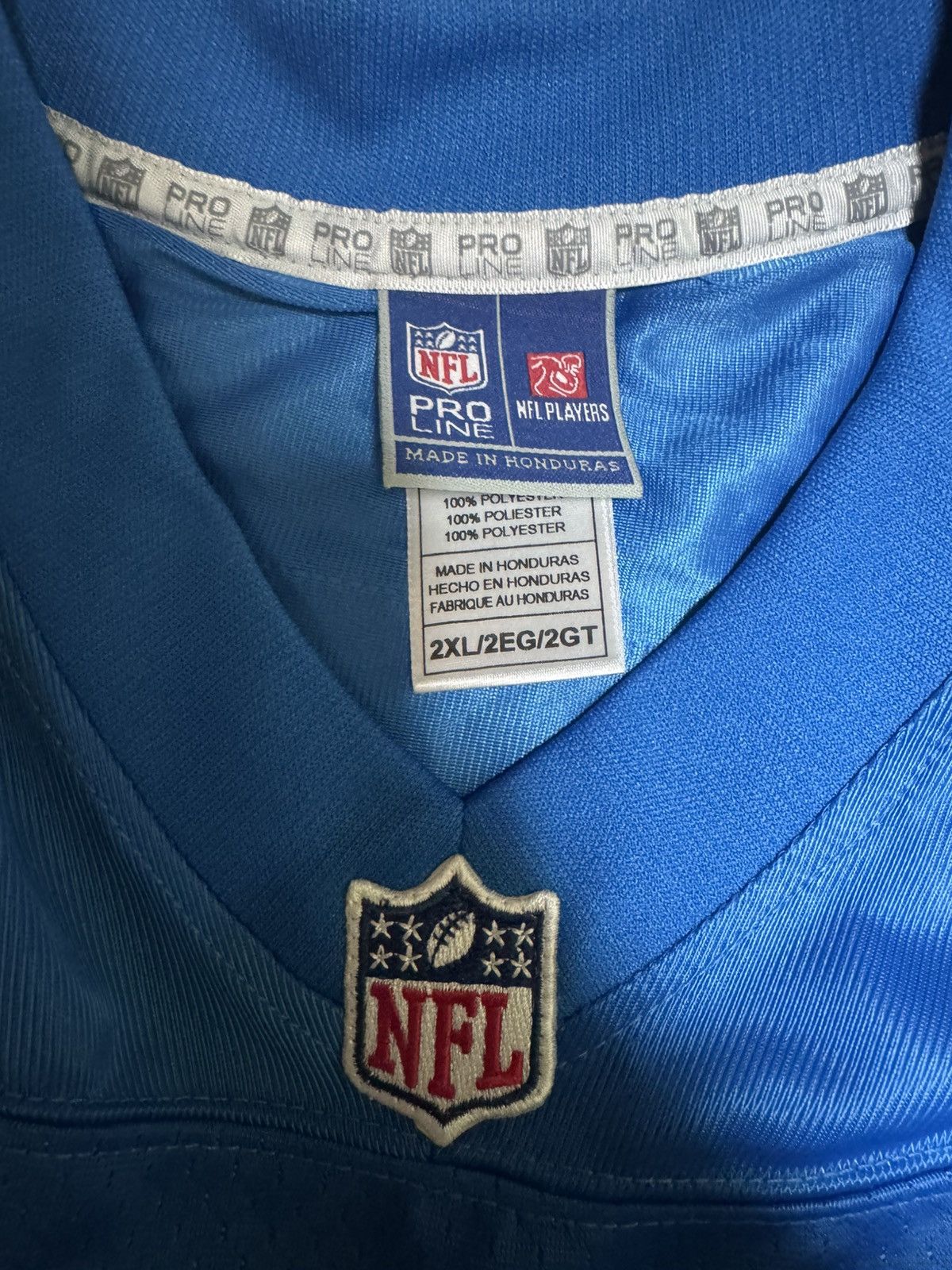 NFL × Pro Line Blank detroit lions jersey Size US XXL / EU 58 / 5 - 2 Thumbnail
