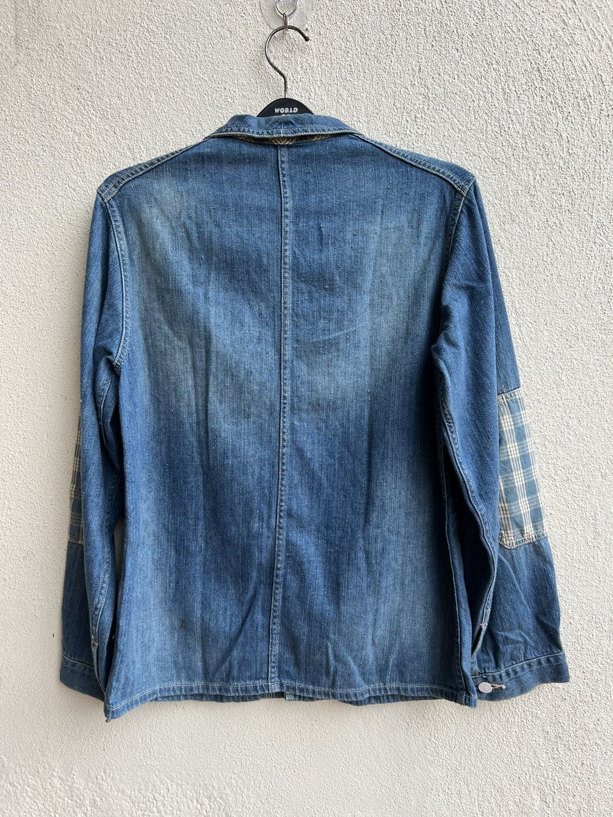 Porter Classic Porter Classic Light Denim Multiple Pocket Chore Jacket Size US S / EU 44-46 / 1 - 13 Thumbnail