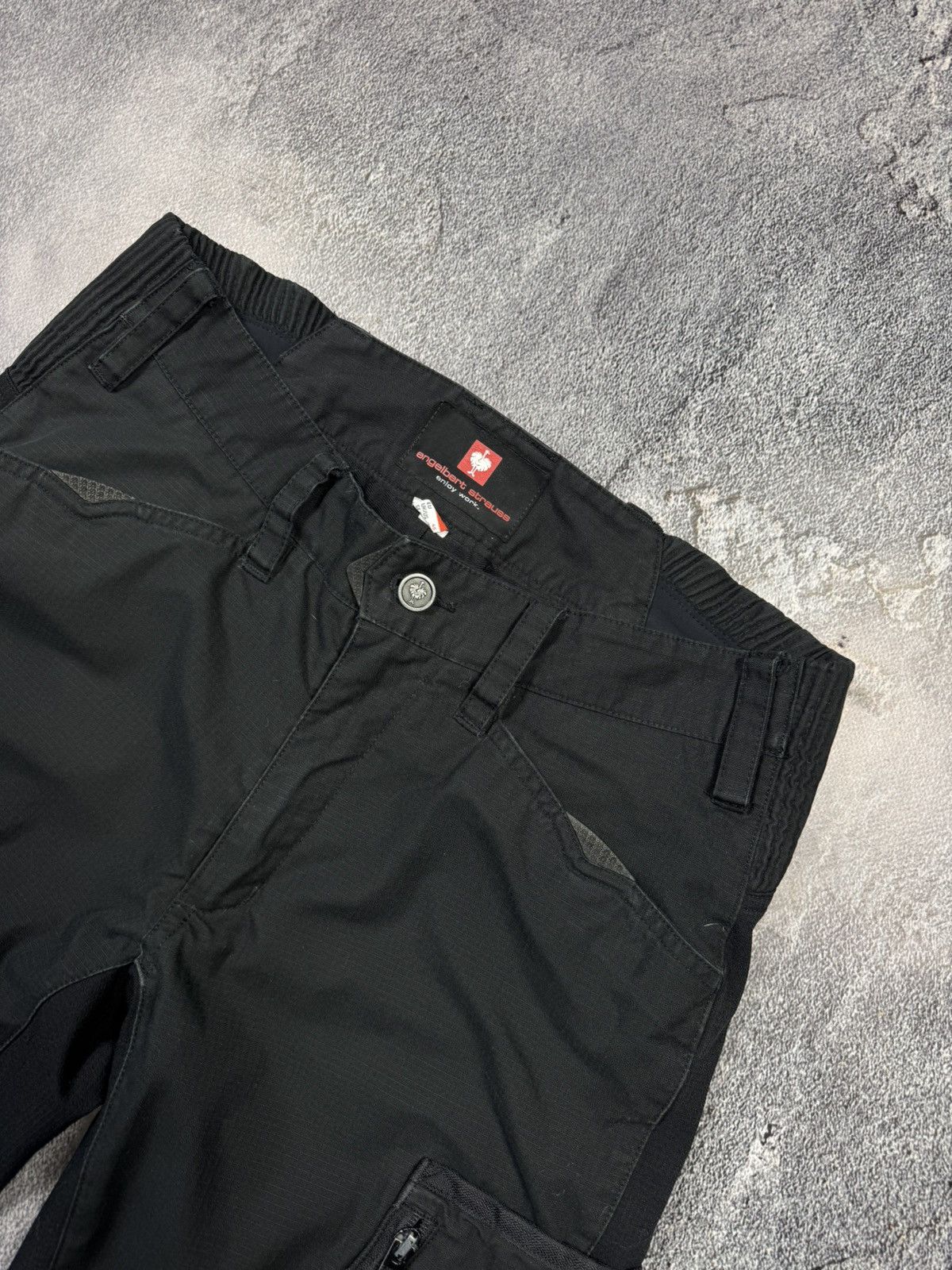Other Engelbert Strauss Men’s Cargo Work Pants — Black Tech Style Size US 31 - 2 Thumbnail