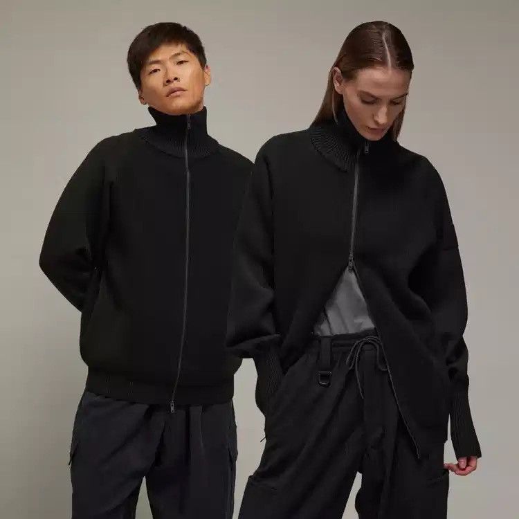 Y-3 × Yohji Yamamoto Y-3 Funnel neck full zip Size US XL / EU 56 / 4 - 7 Thumbnail