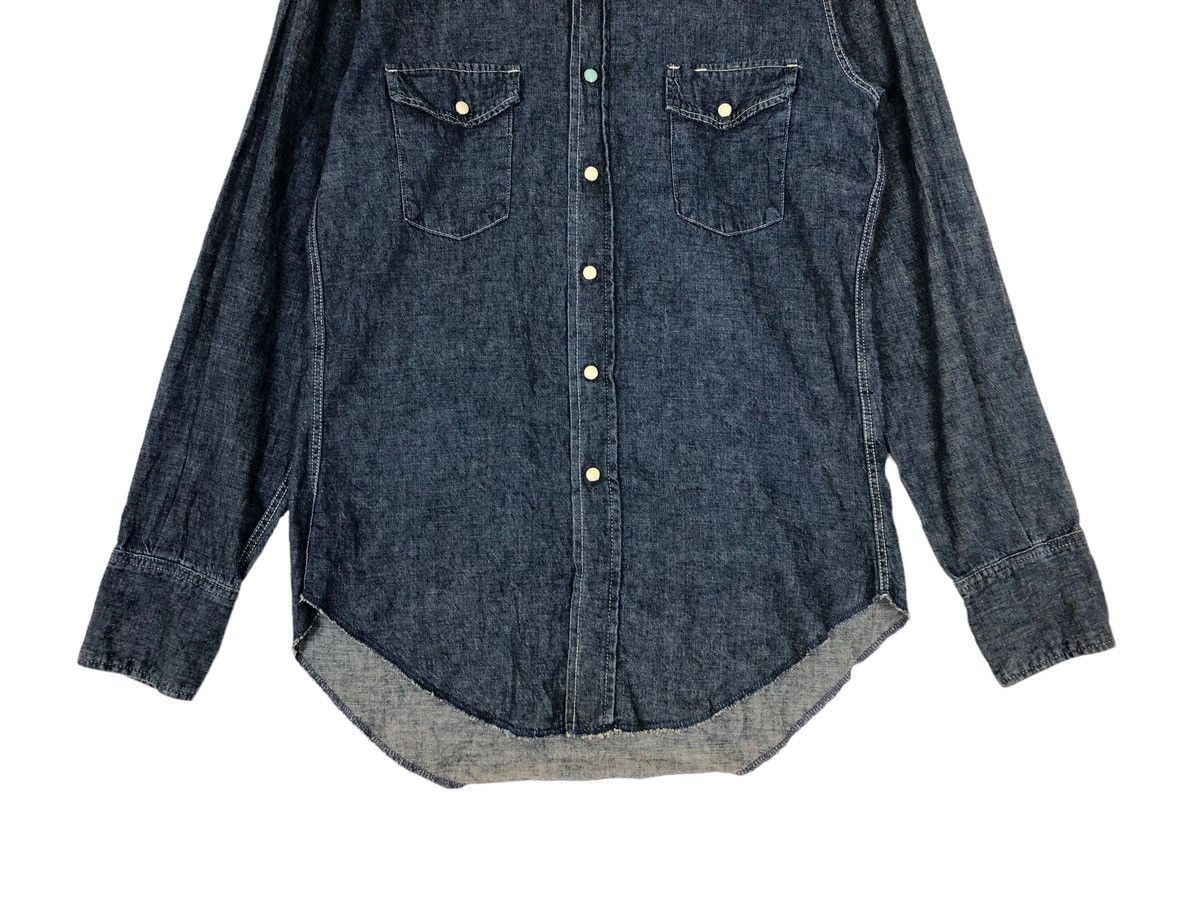 45rpm R by 45 Rpm Western Denim Shirt Size US M / EU 48-50 / 2 - 5 Thumbnail