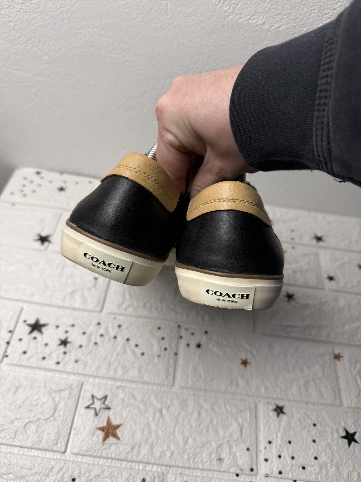 Coach COACH NEW YORK US9 UK8 EUR42 Sneakers Casual Black Size US 9 / EU 42 - 6 Thumbnail