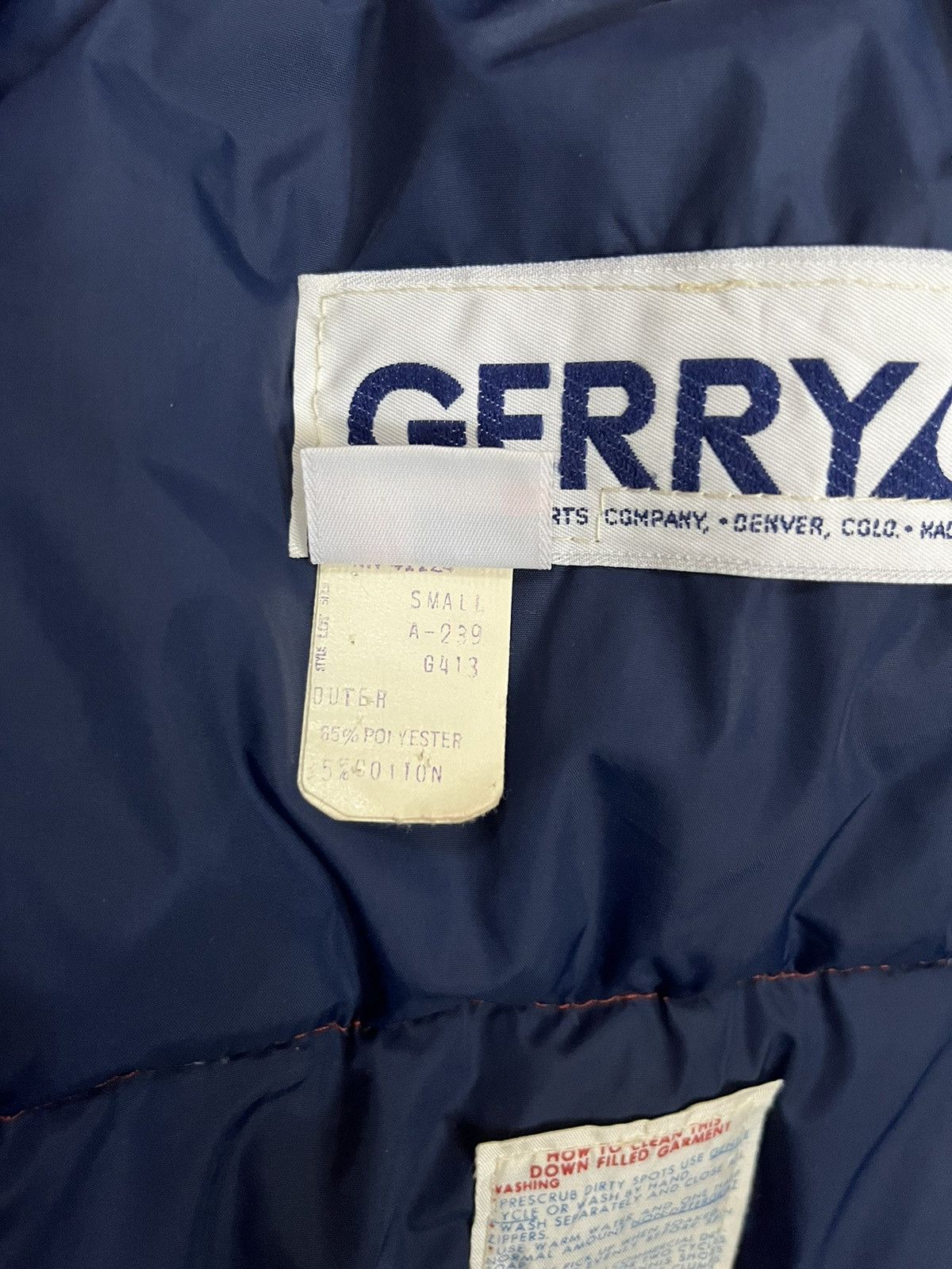 Other GERRY puffer down twotones made in USA #F5 Size US S / EU 44-46 / 1 - 10 Thumbnail