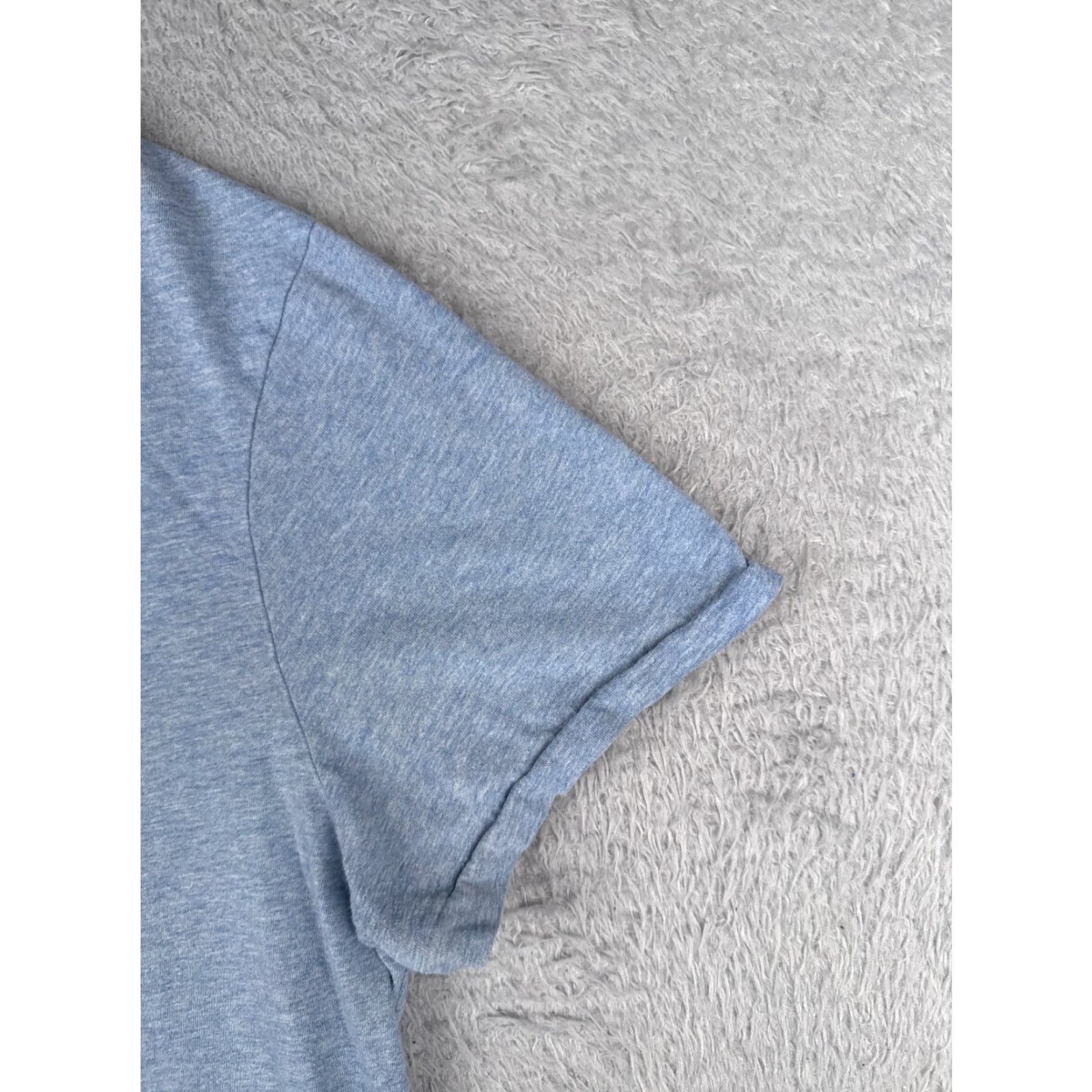 Ralph Lauren VINTAGE Ralph Lauren Polo Shirt Men XL Blue Cotton Jersey Embroidered Logo Slim Fit Crew Neck Short Sleeve 90s Sports Classic Designer Size US XL / EU 56 / 4 - 2 Thumbnail