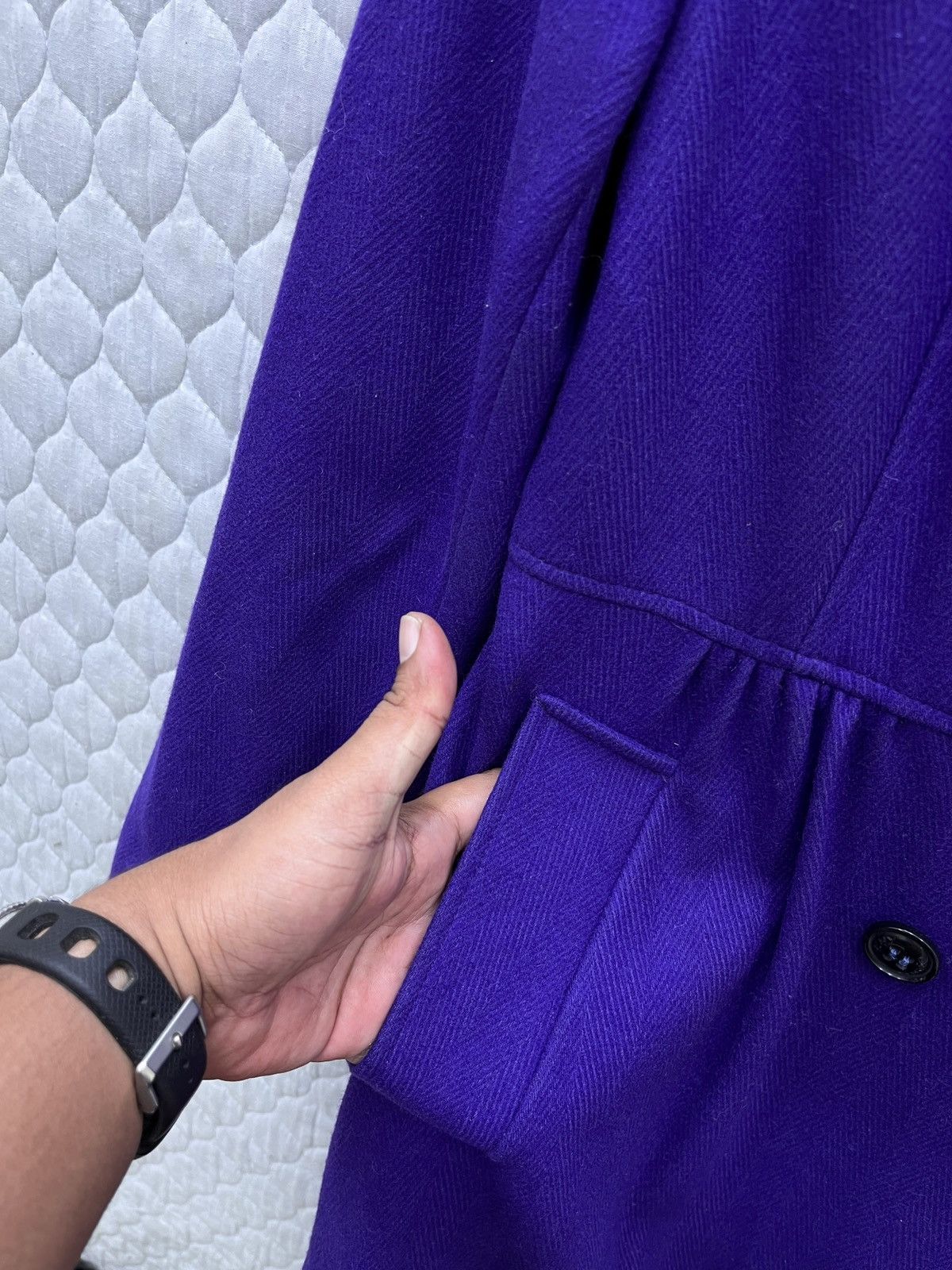 DKNY 🔥🔥🔥STEALS DKNY PURPLE COAT Size M / US 6-8 / IT 42-44 - 12 Thumbnail