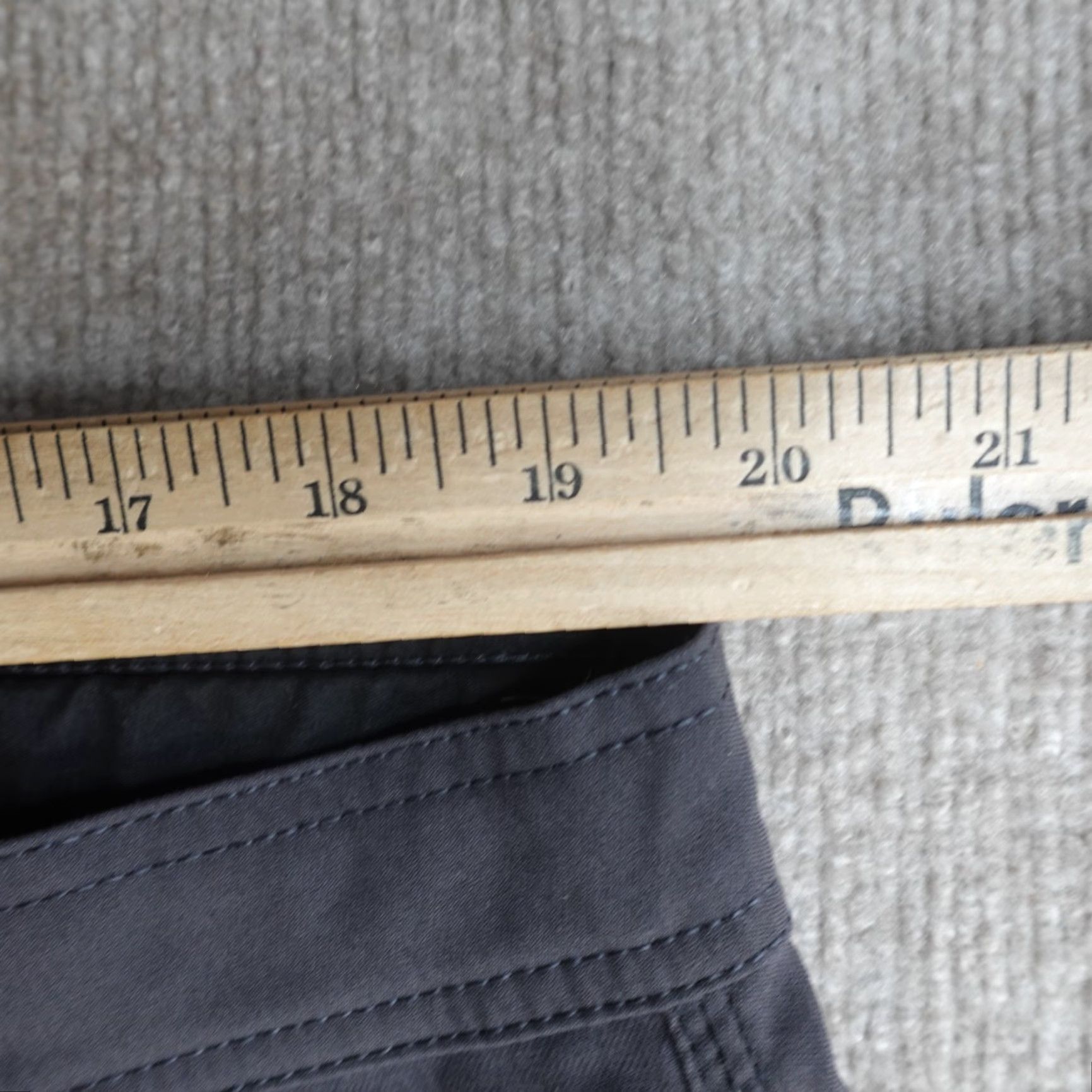 Prana prAna Zion Pants 40 x 33 Gray Cargo Belted Stretch Men Pants Size US 40 / EU 56 - 6 Thumbnail