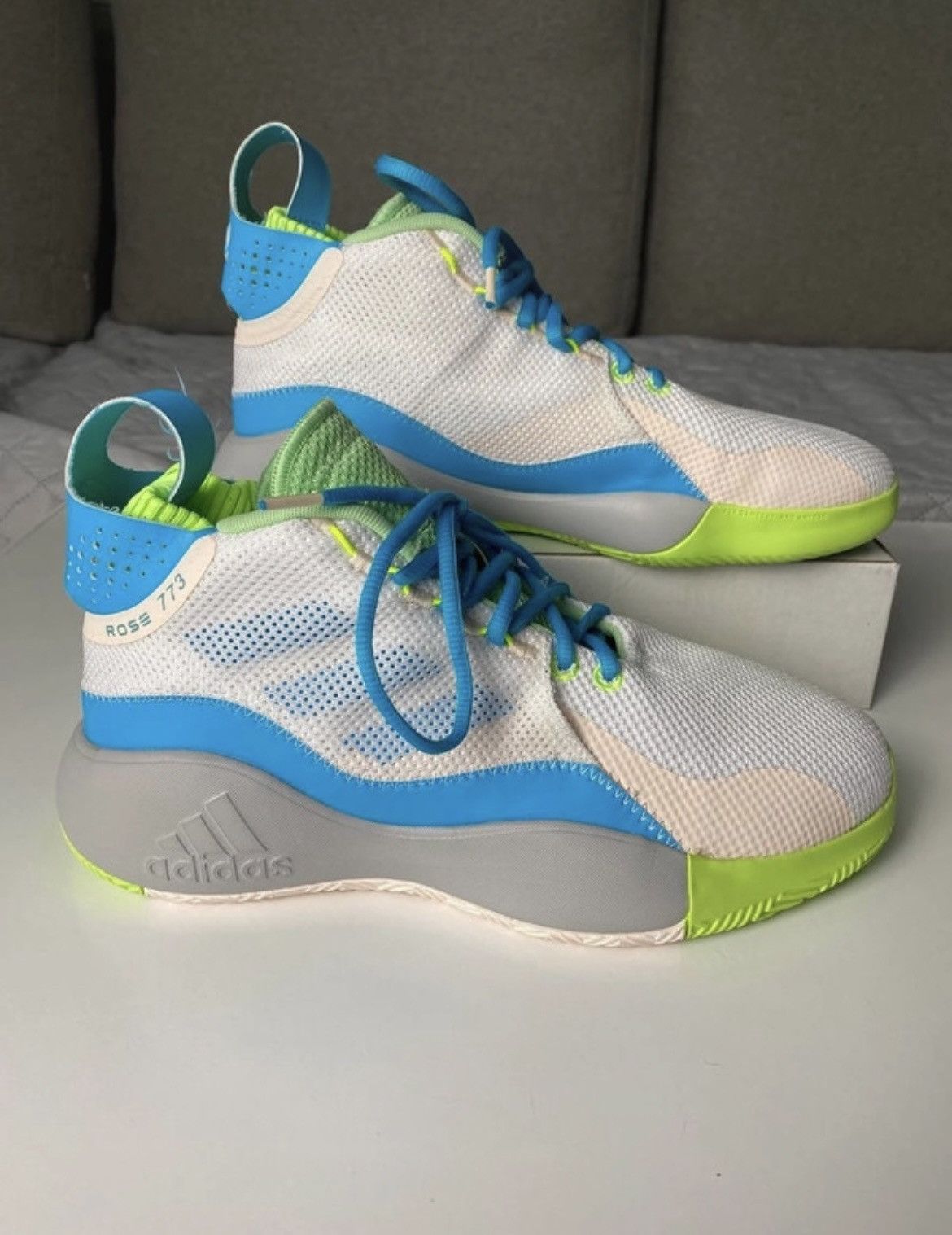 Adidas adidas D Rose 773 Signal S Size US 9 / EU 42 - 2 Thumbnail